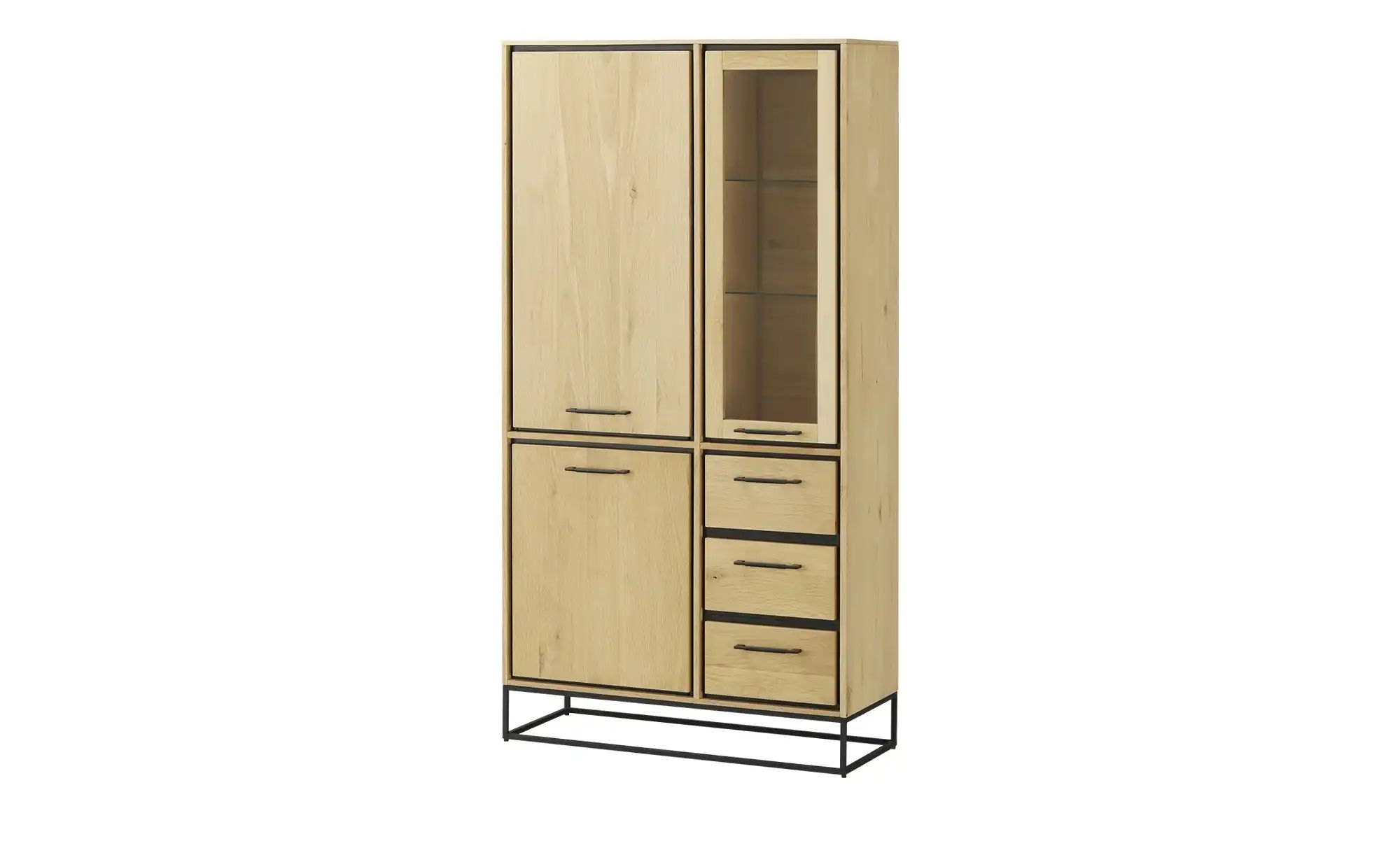 Vitrine  Winchester ¦ holzfarben ¦ Maße (cm): B: 100 H: 190 T: 39.0 Schränk günstig online kaufen