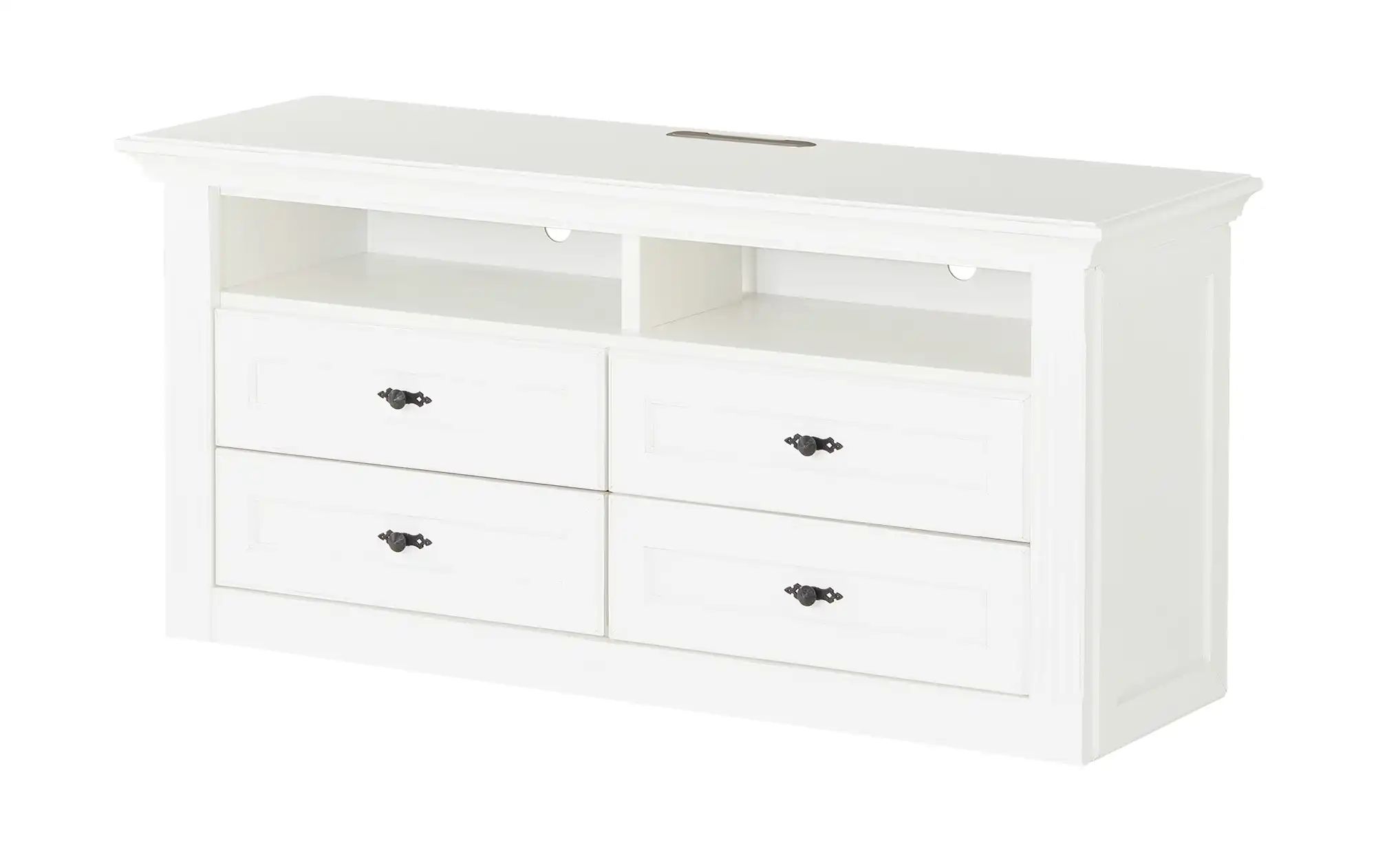maison bleue TV-Element Petit Chalet ¦ weiß TV- & Media Möbel > TV-Racks - Höffner