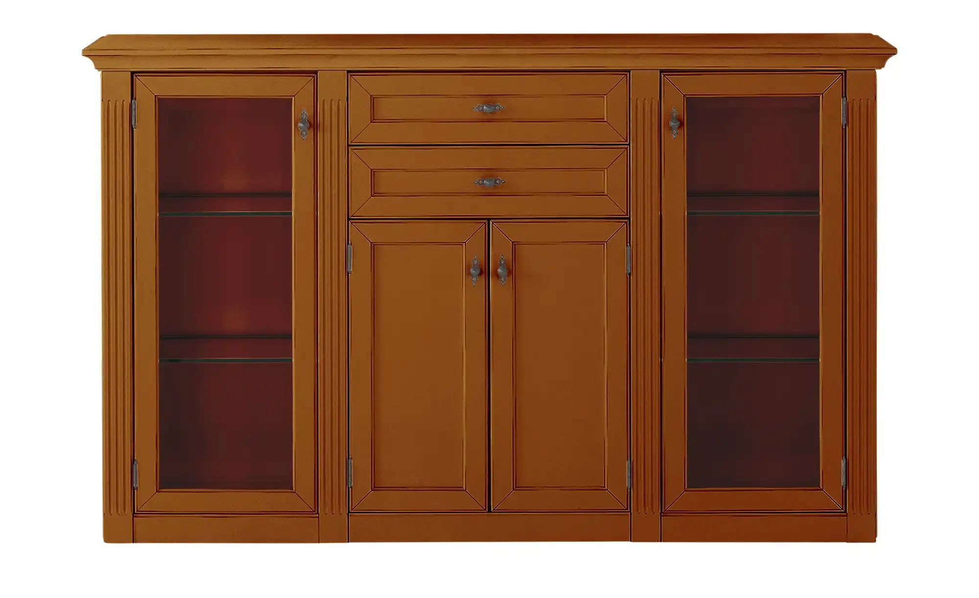 maison bleue Highboard  Petit Chalet ¦ braun ¦ Maße (cm): B: 192 H: 119 T: günstig online kaufen