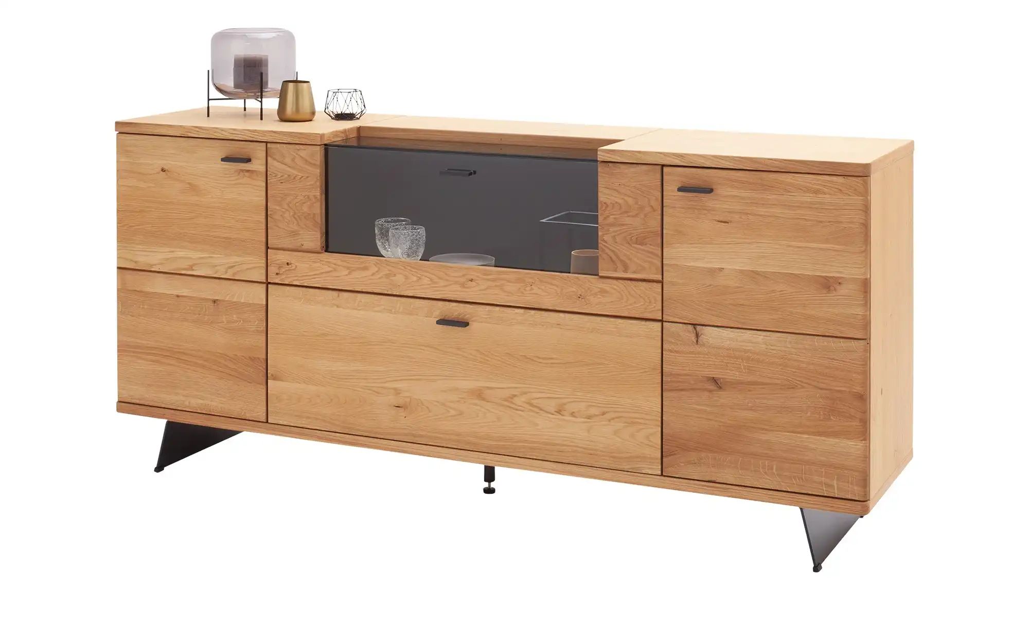 Woodford Sideboard  Rosiro ¦ holzfarben ¦ Maße (cm): B: 190 H: 87 T: 44.0 K günstig online kaufen