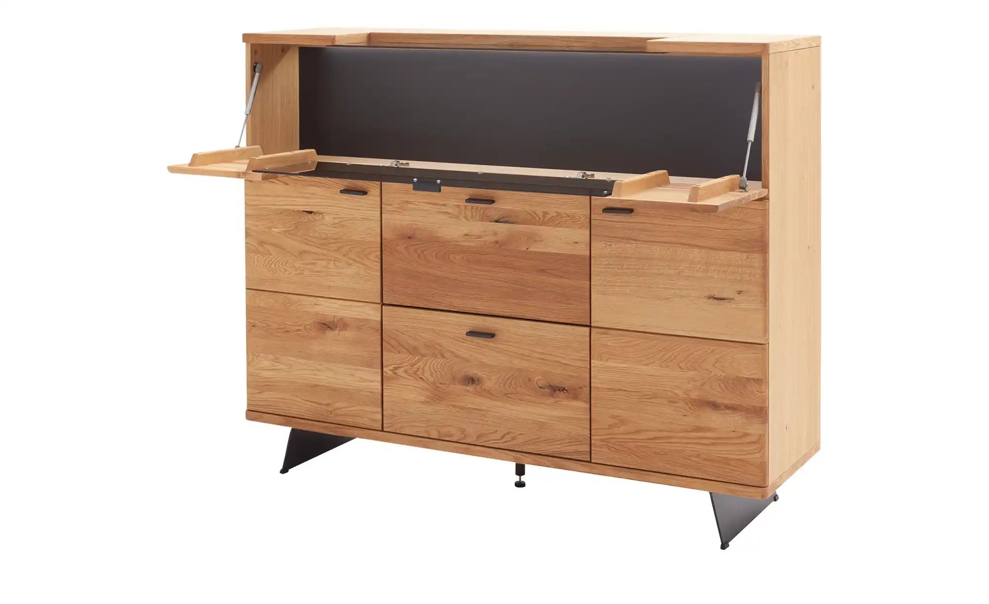 Woodford Highboard  Rosiro ¦ holzfarben ¦ Maße (cm): B: 150 H: 121 T: 44 Ko günstig online kaufen