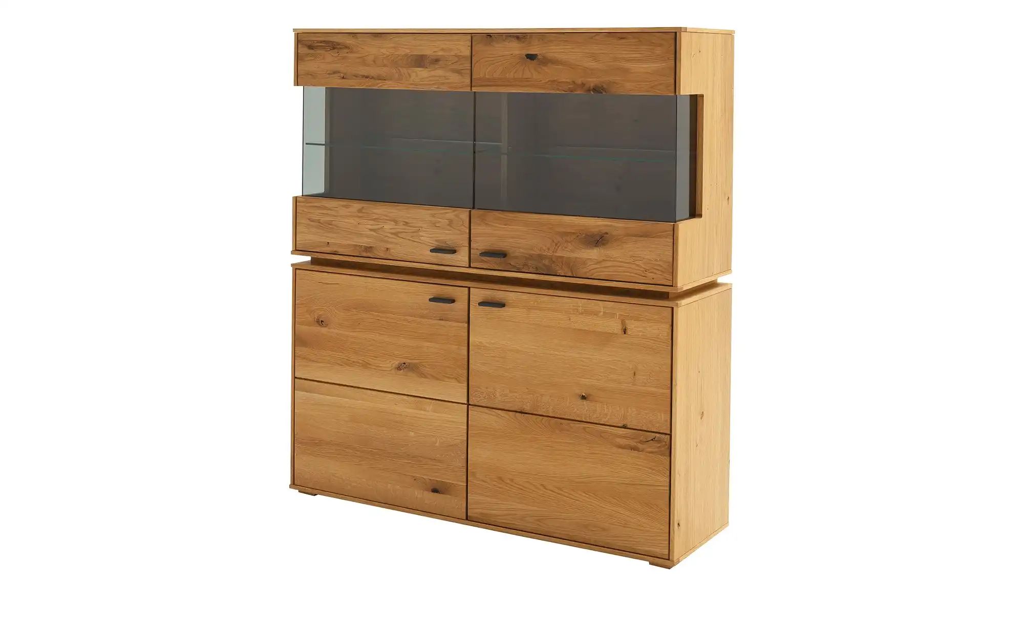 Woodford Highboard  Moris ¦ holzfarben ¦ Maße (cm): B: 123 H: 137 T: 38 Kom günstig online kaufen