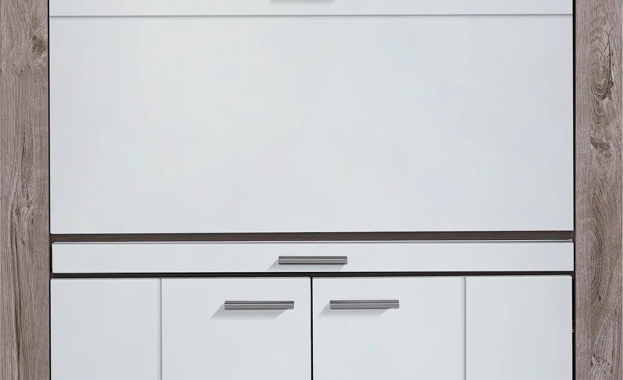 uno Sekretär  Porto ¦ weiß ¦ Maße (cm): B: 101 H: 162 T: 42.0 Kommoden & Si günstig online kaufen