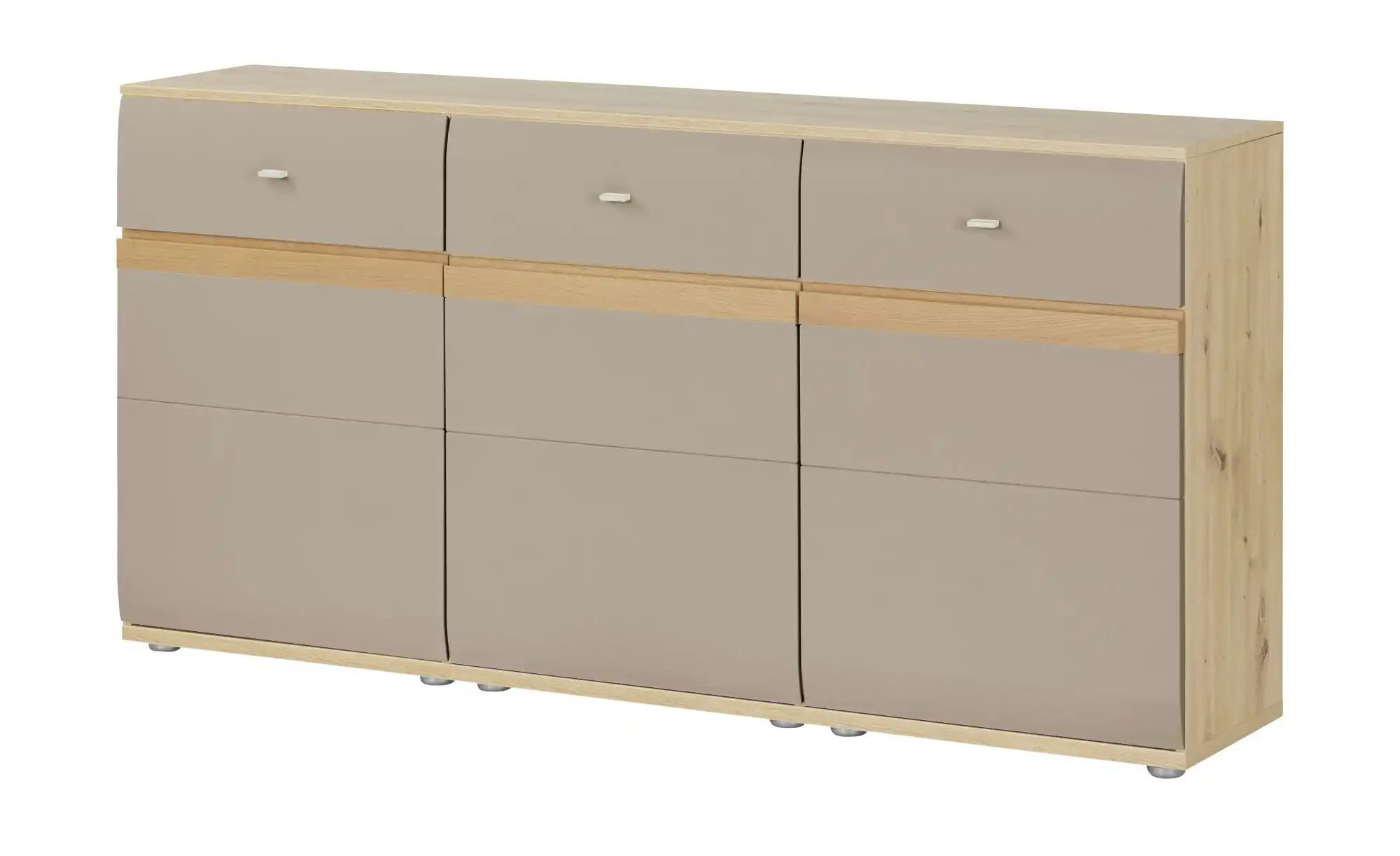 Sideboard  Binz ¦ grau ¦ Maße (cm): B: 135 H: 90 T: 40 Kommoden & Sideboard günstig online kaufen