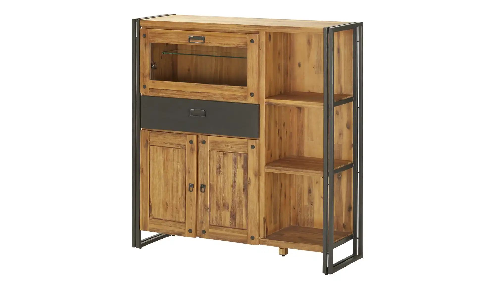 Highboard  Detroit ¦ holzfarben ¦ Maße (cm): B: 119 H: 124 T: 40 Kommoden & günstig online kaufen