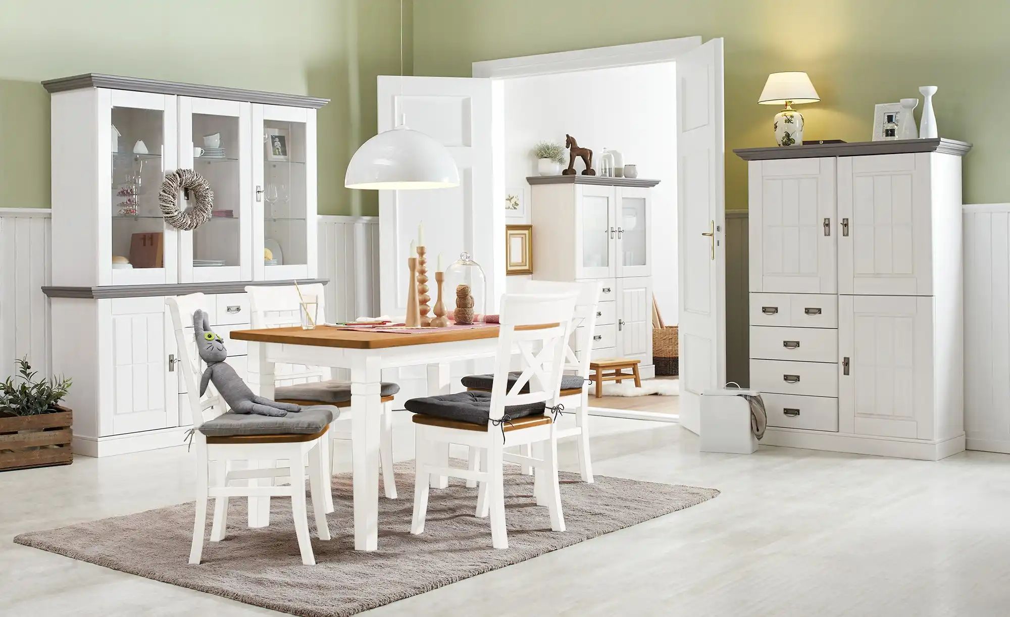 maison bleue Esstisch massiv Florian ¦ holzfarben ¦ Maße (cm): B: 90 H: 78 günstig online kaufen