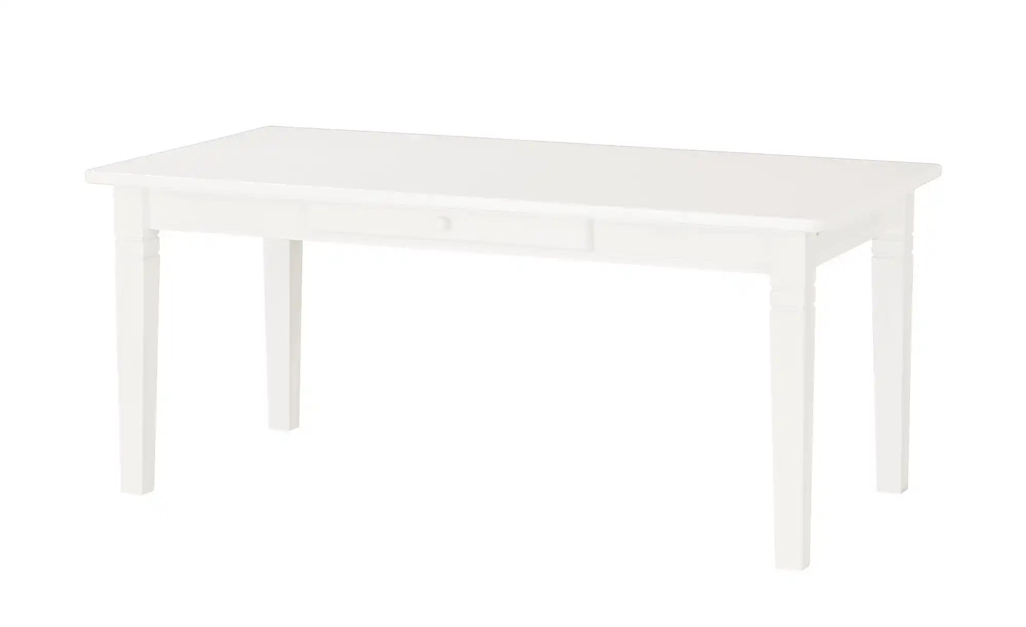 maison bleue Esstisch massiv Florian ¦ weiß ¦ Maße (cm): B: 90 H: 78 Tische günstig online kaufen
