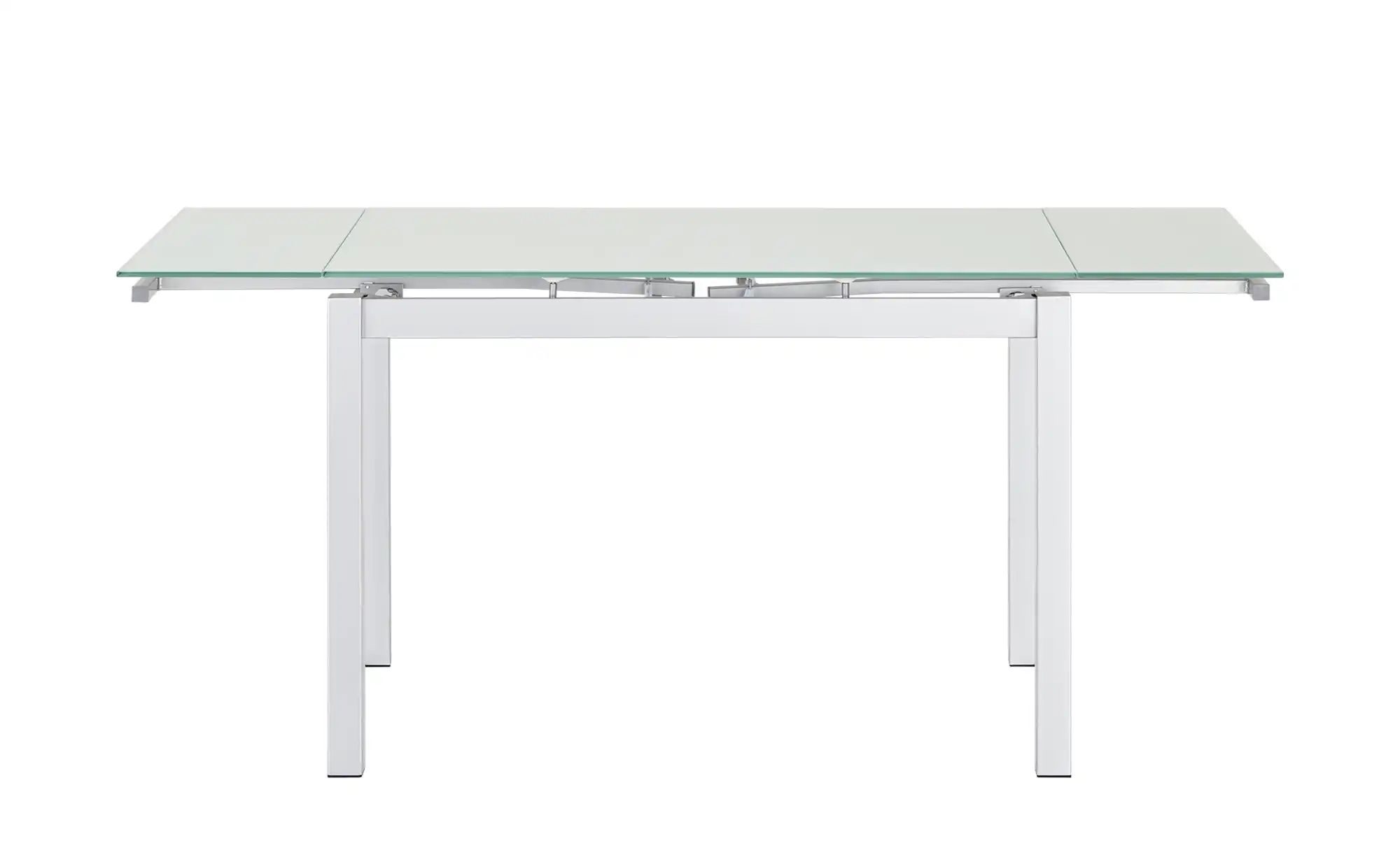 Thumbnail - uno Glastisch ausziehbar Tim ¦ weiß ¦ Maße (cm): B: 70 H: 75 Tische > Esstische > Esstische eckig - Höffner