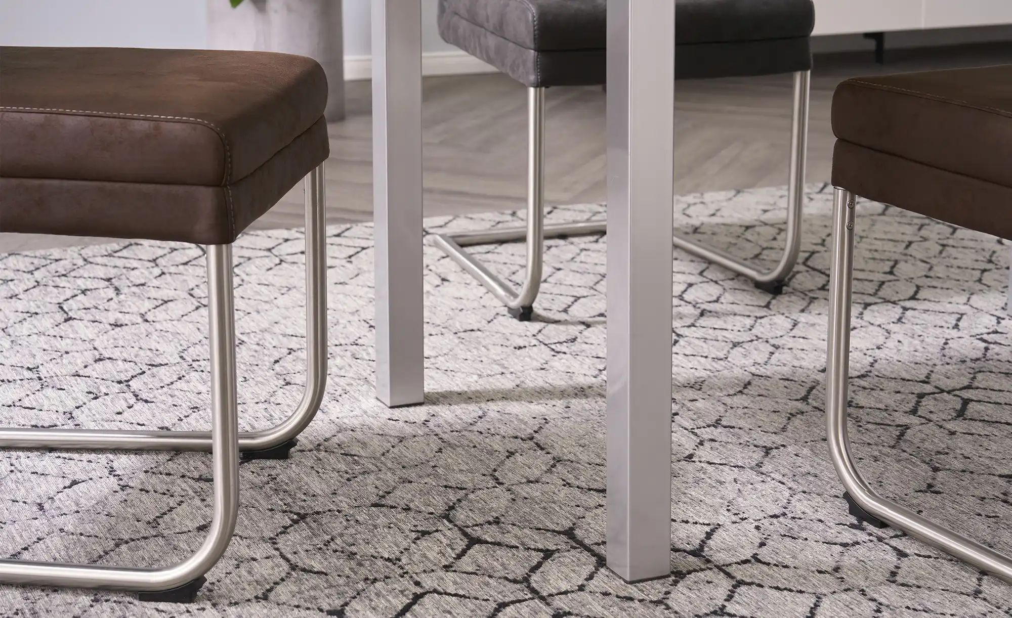 Thumbnail - uno Glastisch ausziehbar Tim ¦ weiß ¦ Maße (cm): B: 70 H: 75 Tische > Esstische > Esstische eckig - Höffner