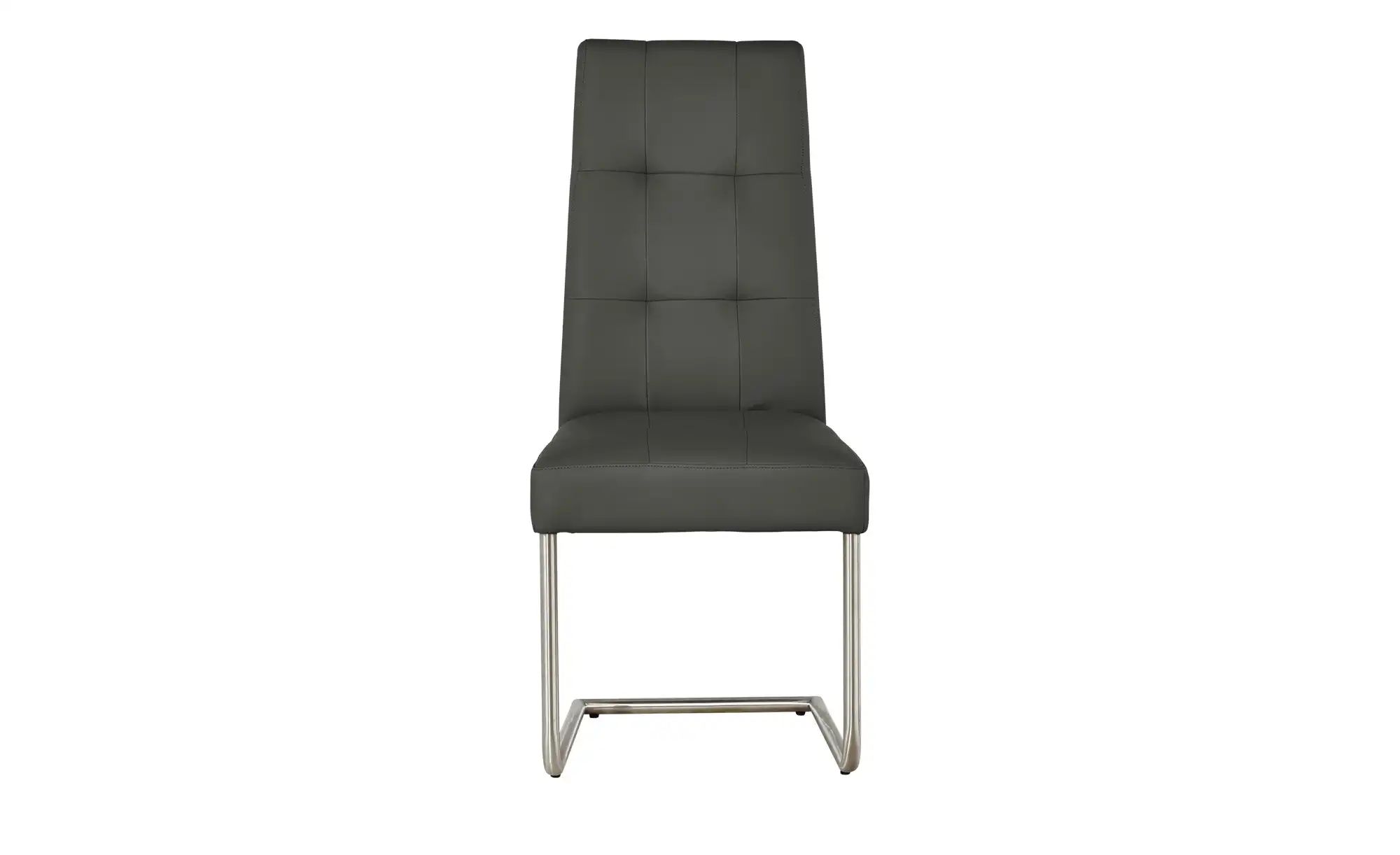 Woodford Kunstleder-Schwingstuhl mit Steppung Thea ¦ grau ¦ Maße (cm): B: 4 günstig online kaufen