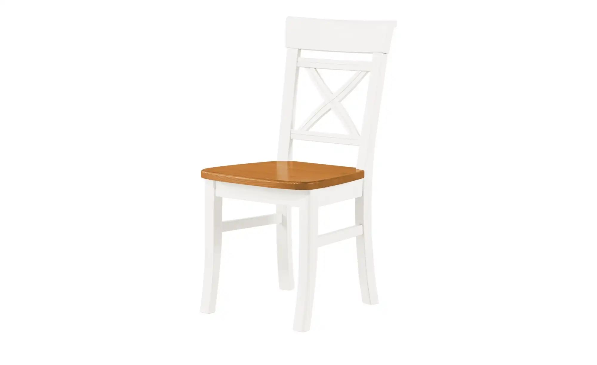 maison bleue Holzstuhl  Florian ¦ weiß ¦ Maße (cm): B: 45 H: 94 T: 43.0 Stü günstig online kaufen