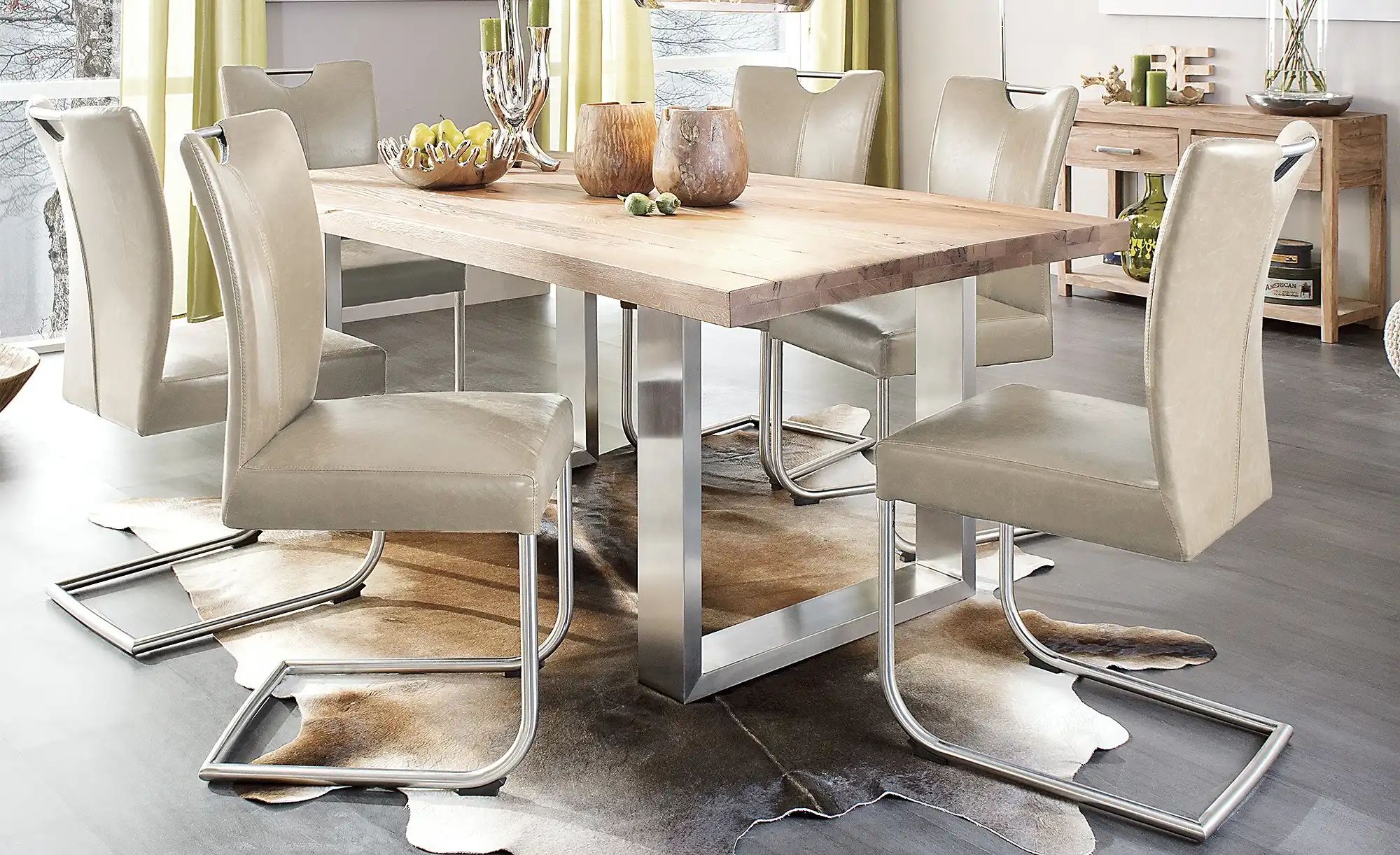 Woodford Kufentisch  Lavello ¦ holzfarben ¦ Maße (cm): B: 100 H: 76 Tische günstig online kaufen