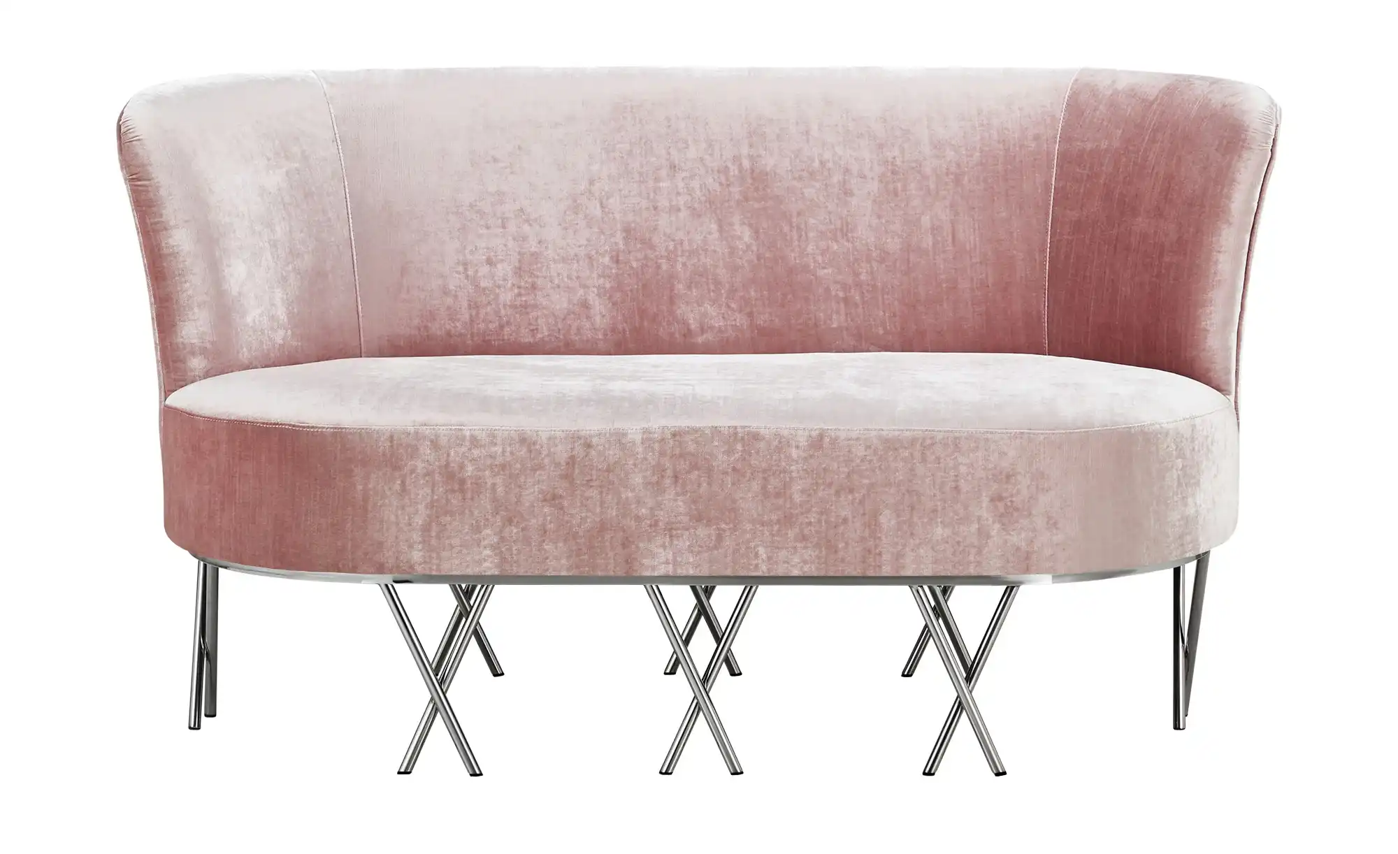 Sofa  Scarlett ¦ rosa/pink Polstermöbel > Sofas > 2-Sitzer - Höffner