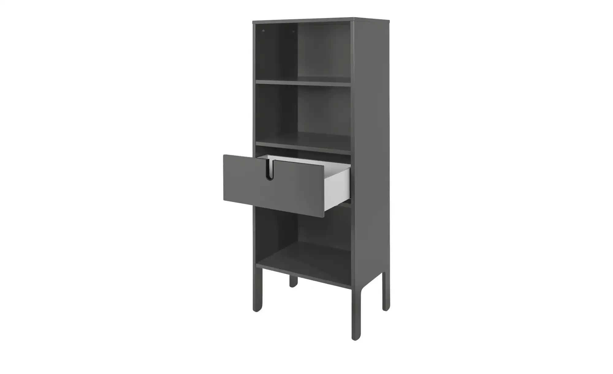 Regal Uno ¦ grau ¦ Maße (cm): B: 56 H: 152 T: 37 Regale > Bücherregale - Höffner