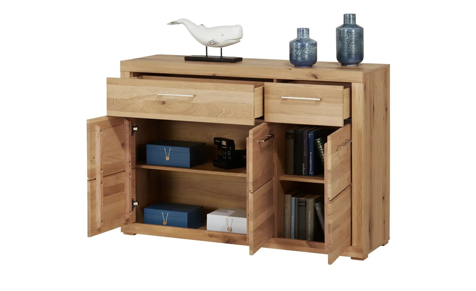 smart Sideboard  Oslo ¦ holzfarben ¦ Maße (cm): B: 131 H: 90 T: 42.0 Kommod günstig online kaufen
