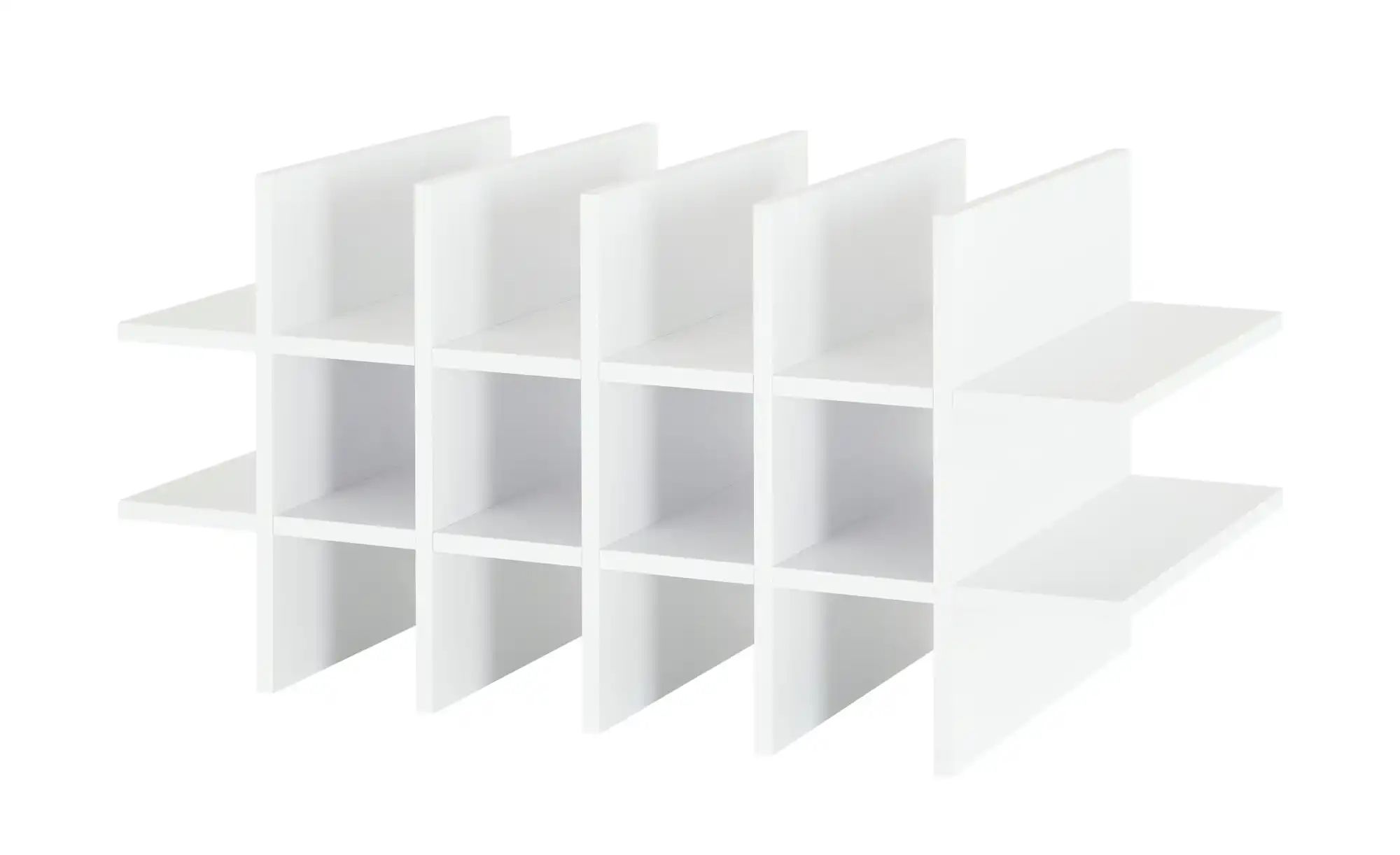 smart Regaleinsatz mit 18 Fächern  Up2U ¦ weiß ¦ Maße (cm): B: 69,8 H: 34 T günstig online kaufen