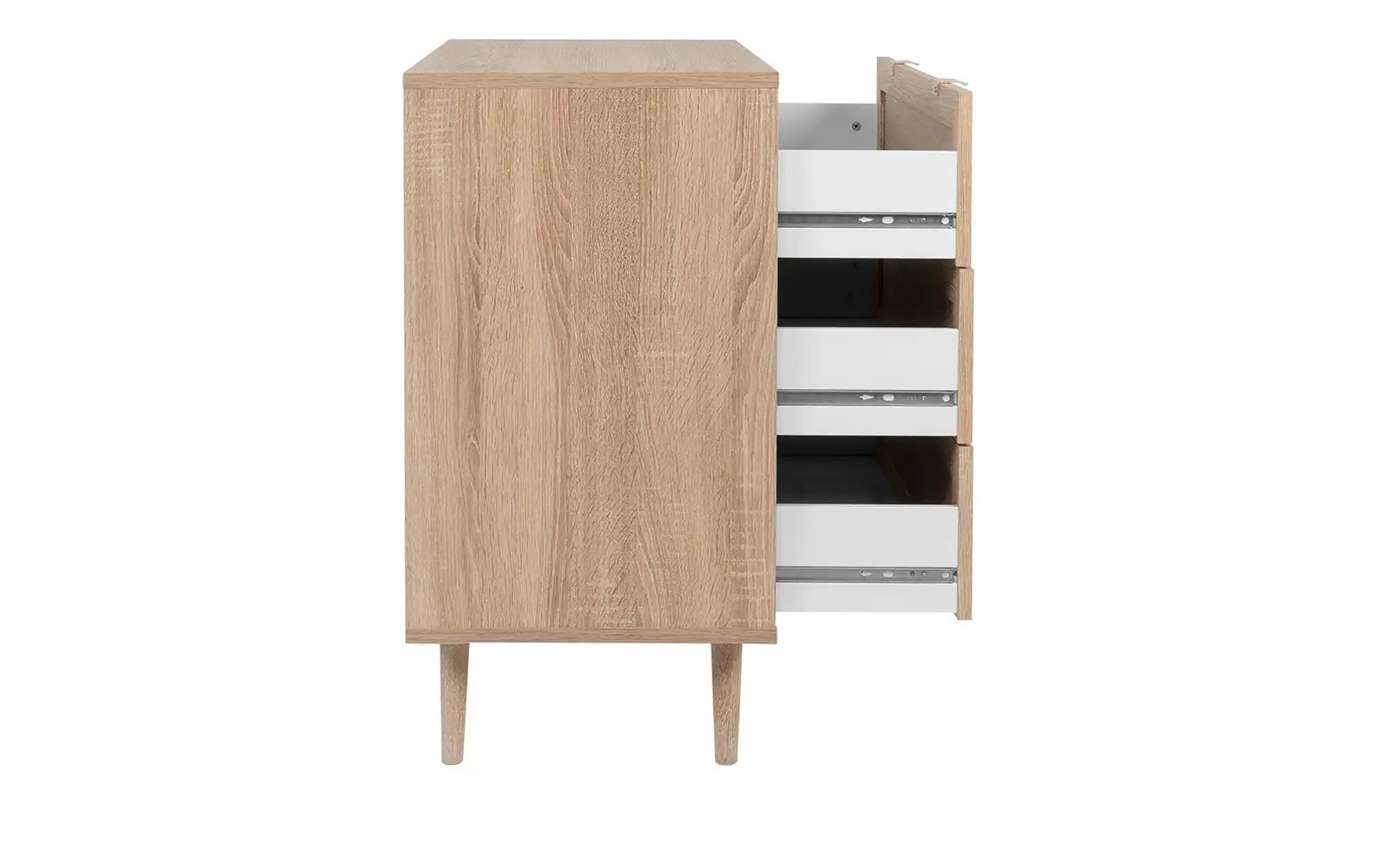 Kommode mit 3 Schubkästen Rafia ¦ holzfarben ¦ Maße (cm): B: 80 H: 79,8 T: günstig online kaufen