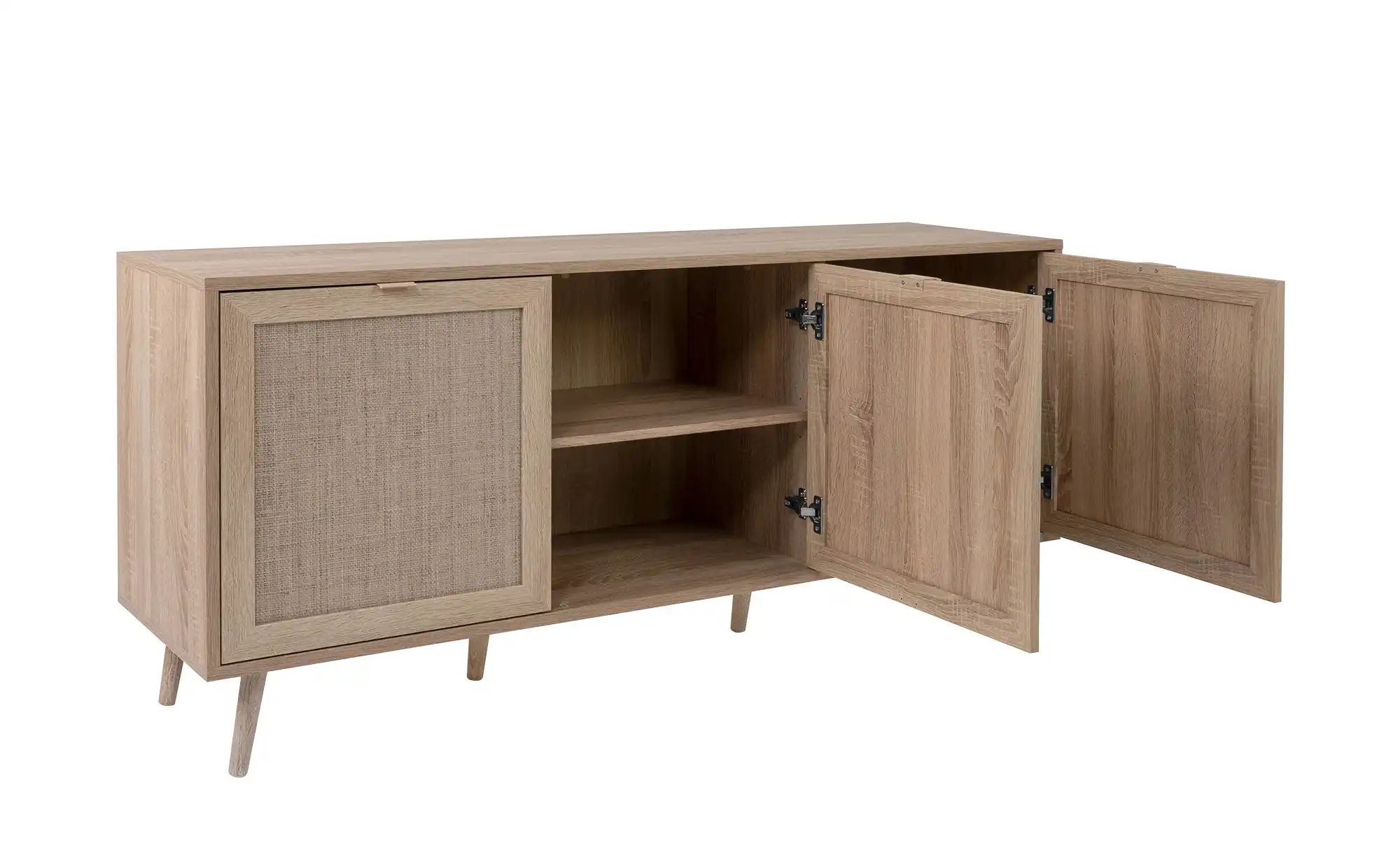 Sideboard  Rafia ¦ holzfarben ¦ Maße (cm): B: 150 H: 71 T: 40.0 Kommoden & günstig online kaufen