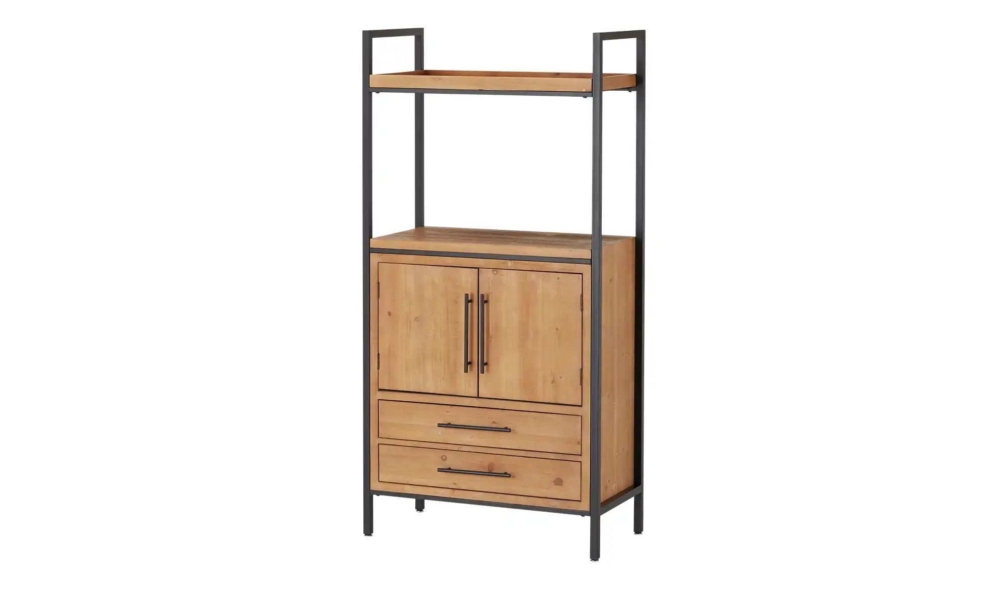 Highboard  Fusaro ¦ holzfarben ¦ Maße (cm): B: 80 H: 160 T: 40 Kommoden & S günstig online kaufen