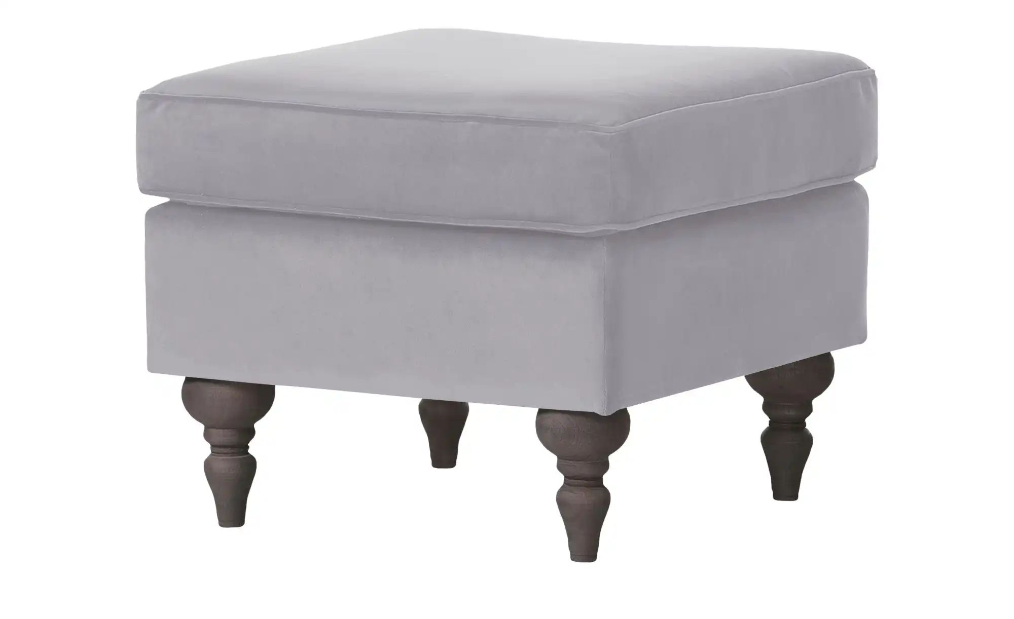 Hocker   Cozy ¦ grau ¦ Maße (cm): B: 55 H: 44 T: 55 Polstermöbel > Hocker - günstig online kaufen