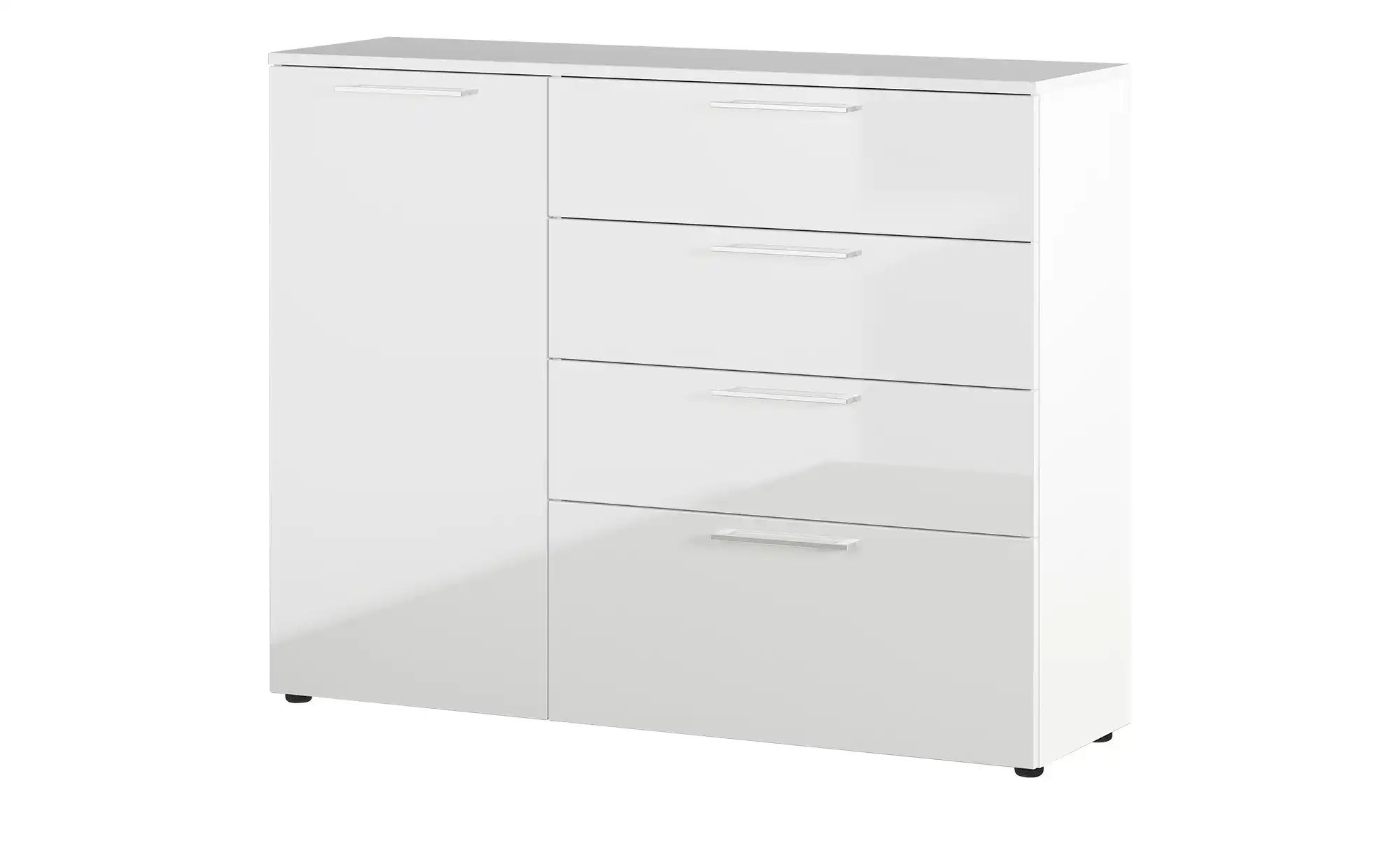 uno Sideboard  Glossy  weiß  Maße (cm): B: 135 H: 107 T: 40.0 | 04005949355408