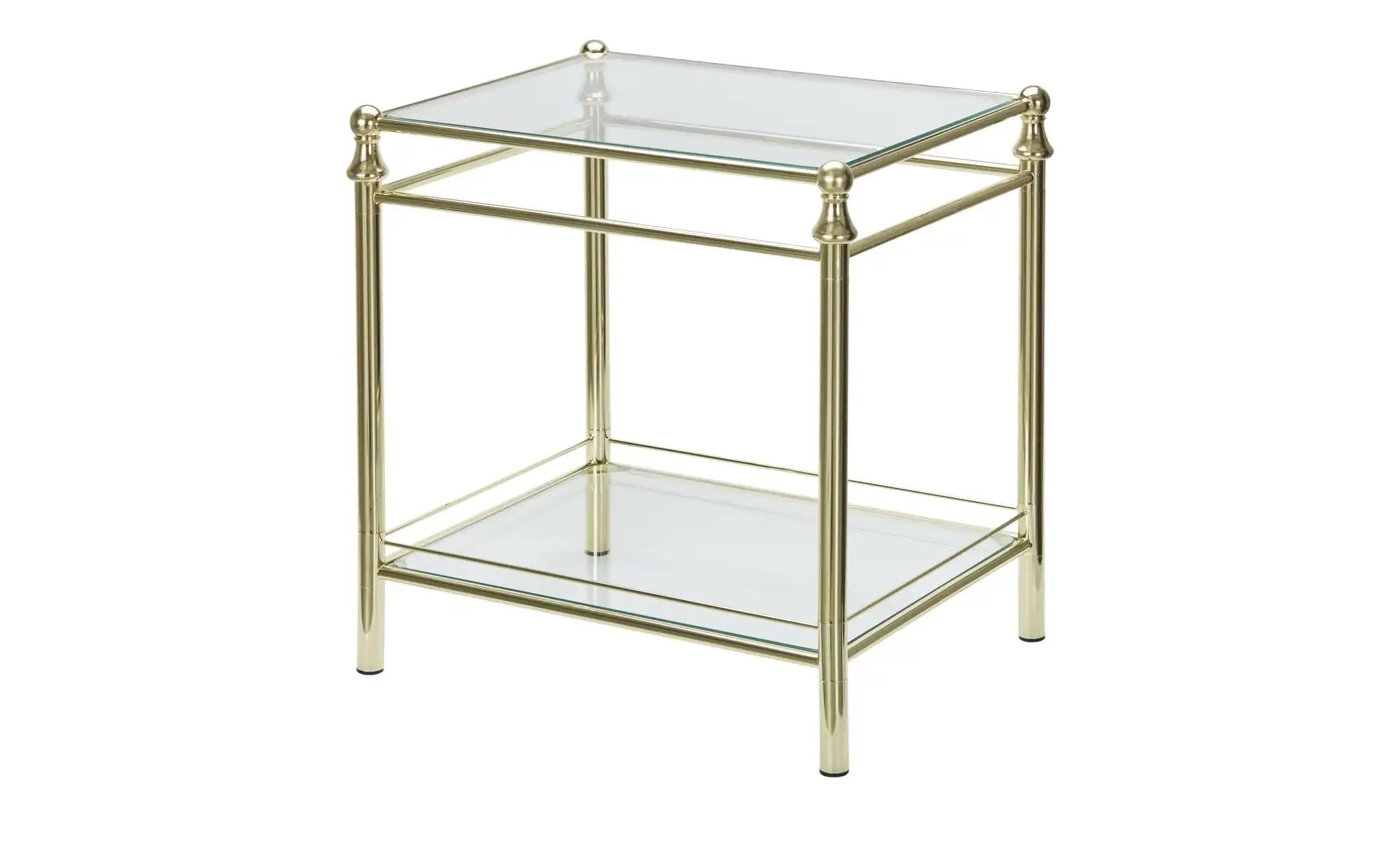 Beistelltisch  Halver ¦ gold ¦ Maße (cm): B: 52 H: 53 T: 42.0 Tische > Beis günstig online kaufen