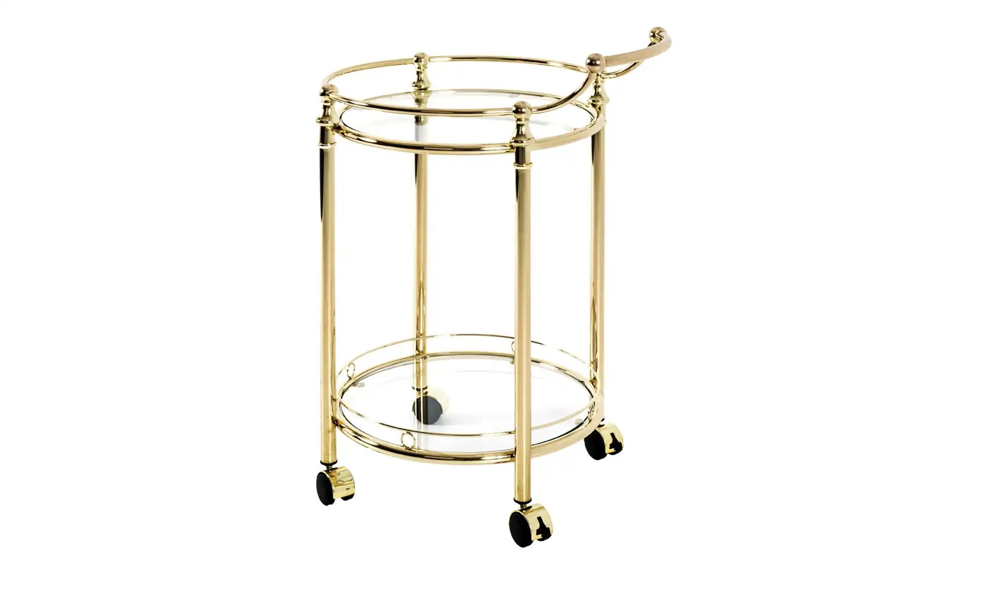 Servierwagen  Halver ¦ gold ¦ Maße (cm): B: 59 H: 79 T: 49.0 Tische > Servi günstig online kaufen