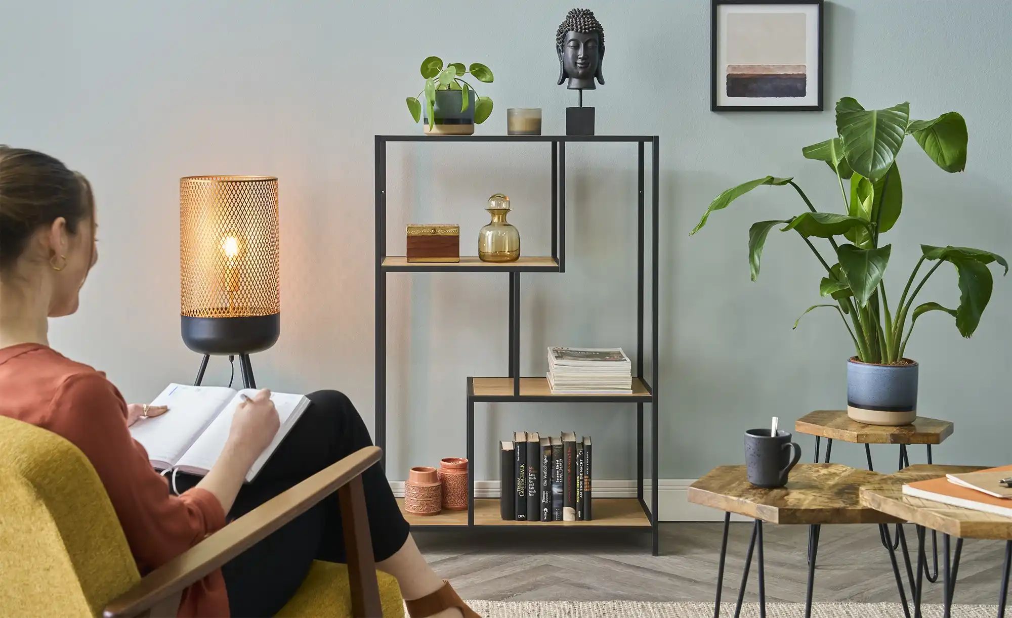 Thumbnail - Regal Seano ¦ holzfarben ¦ Maße (cm): B: 77 H: 114 T: 35.0 Regale > Standregale - Höffner