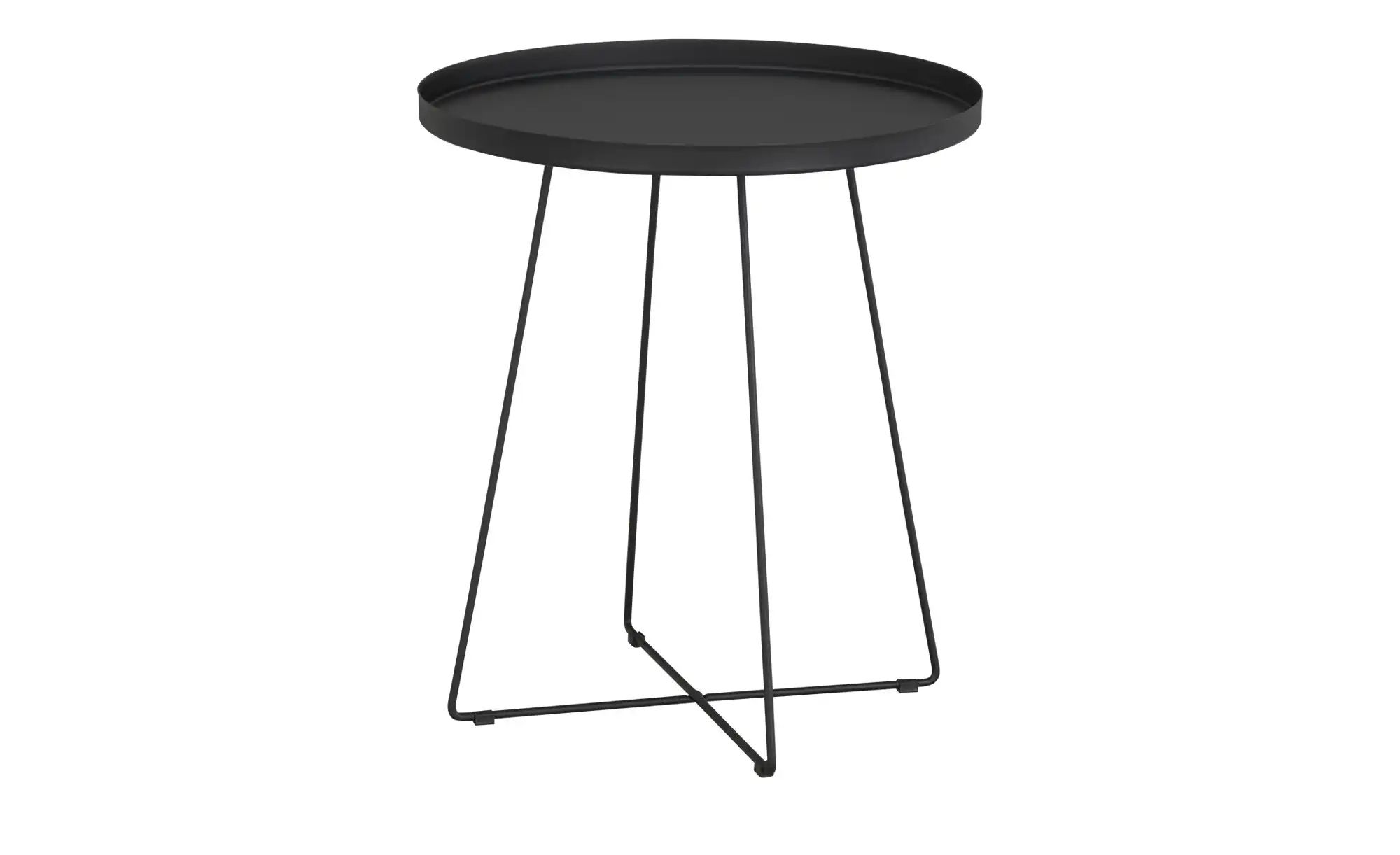 Beistelltisch  Valentino ¦ weiß ¦ Maße (cm): H: 51  Ø: 45 Tische > Beistell günstig online kaufen