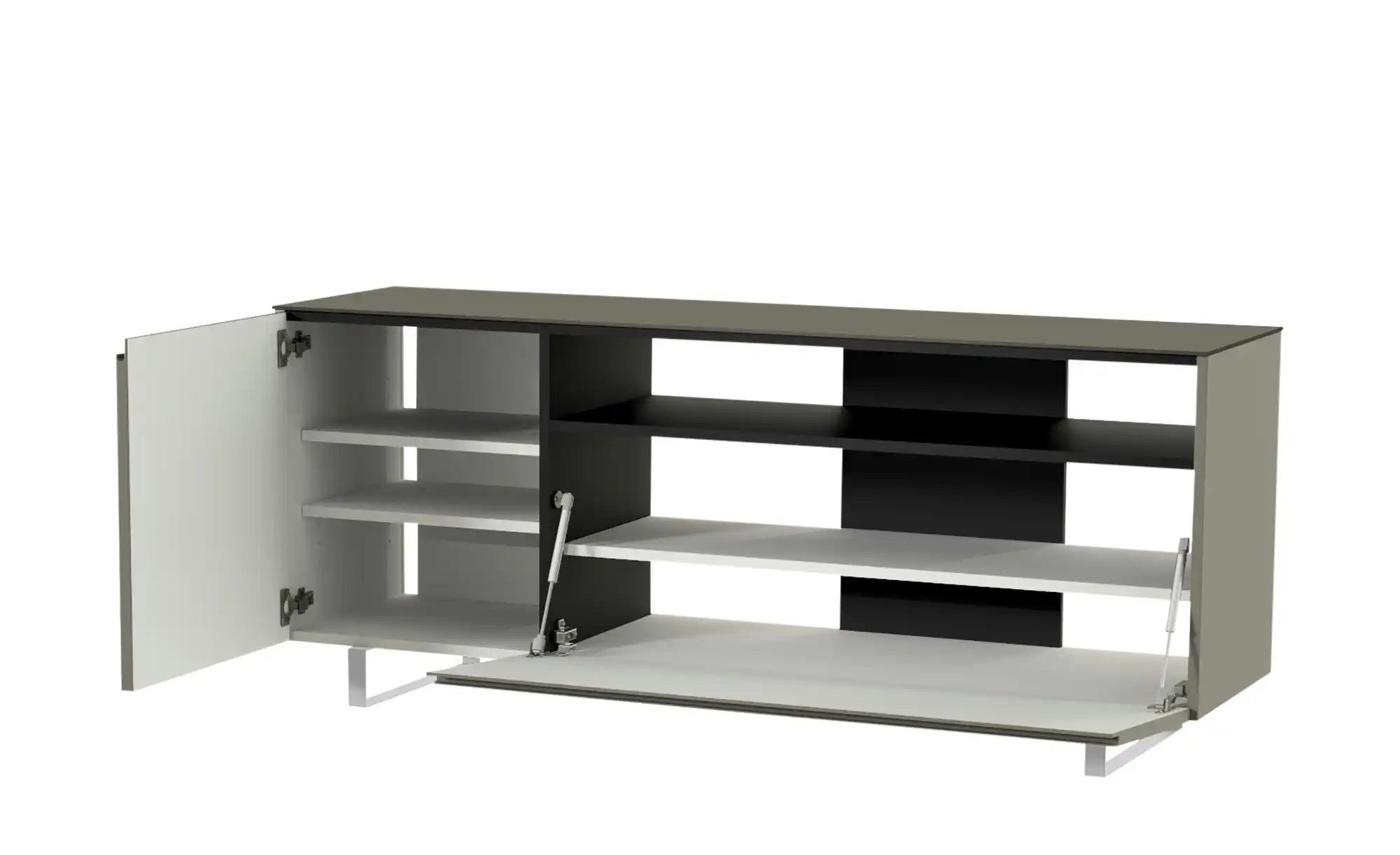 Thumbnail - TV Board  Nicolo Phono ¦ grau ¦ Maße (cm): B: 160 H: 66 T: 45.0 TV- & Media Möbel > TV-Möbel - Höffner