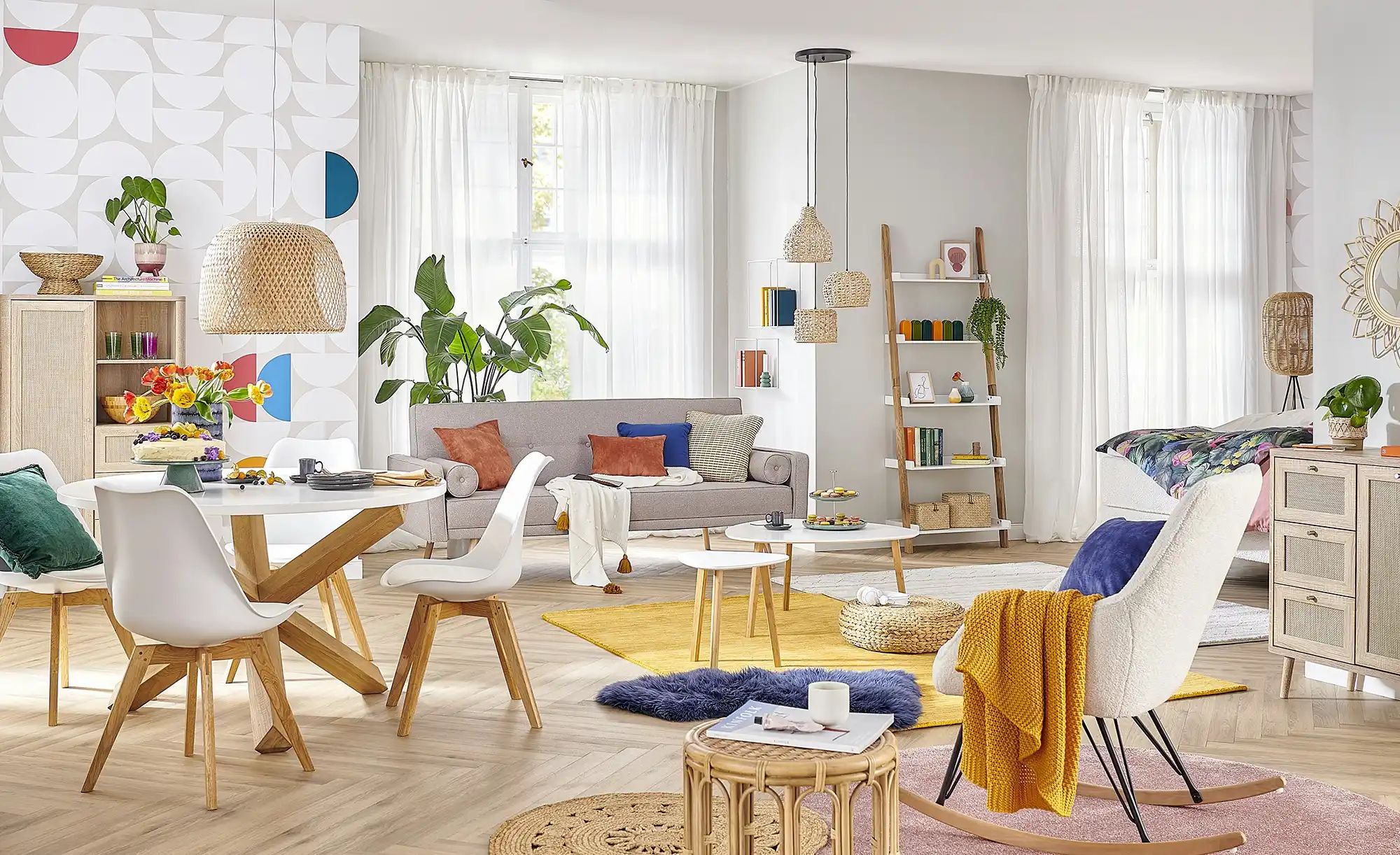 Roomers Kommode  Rafia Premium ¦ holzfarben ¦ Maße (cm): B: 80,9 H: 81,6 T: günstig online kaufen