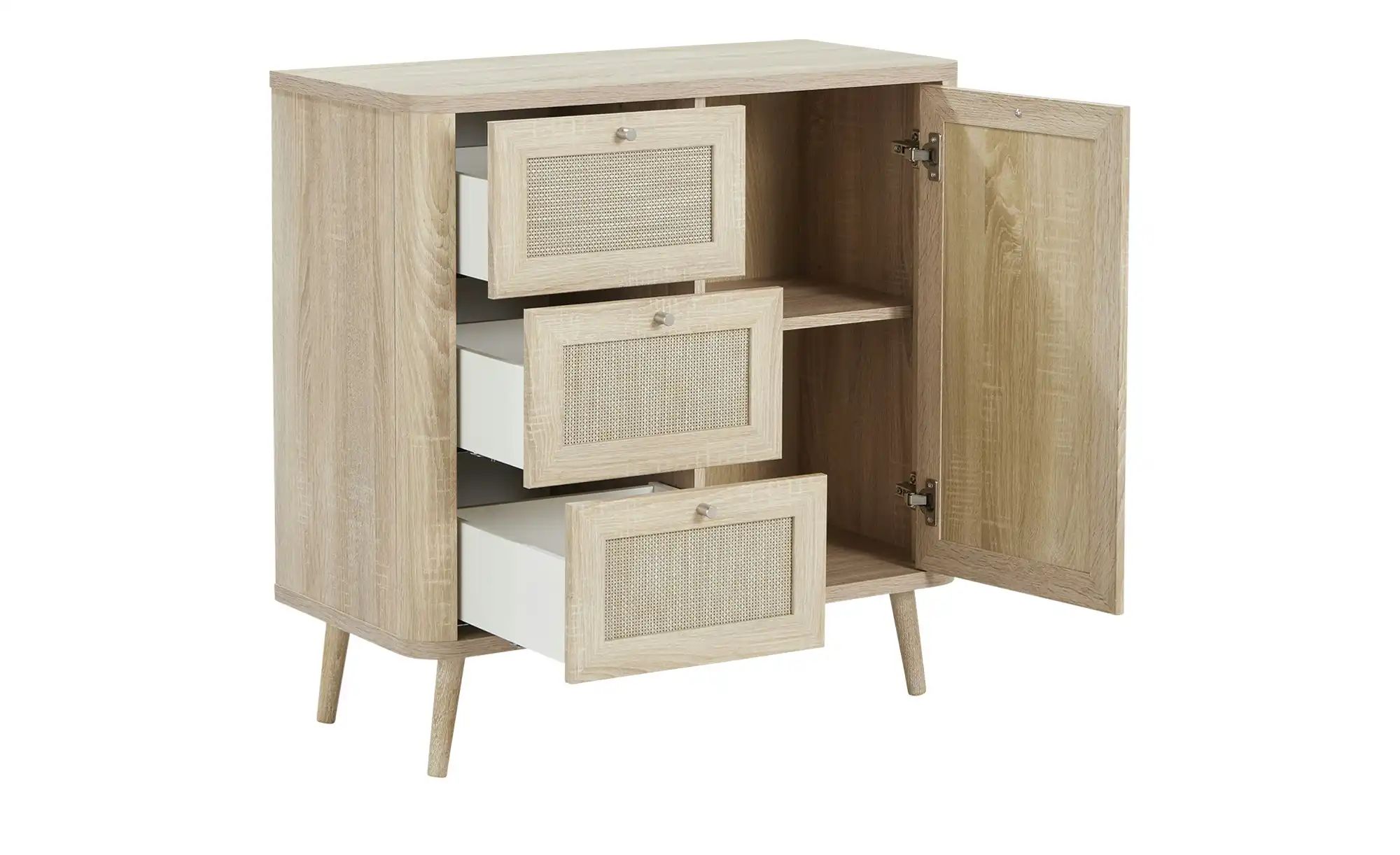 Thumbnail - Roomers Kommode  Rafia Premium ¦ holzfarben ¦ Maße (cm): B: 80,9 H: 81,6 T: 40.0 Kommoden & Sideboards > Kommoden - Höff...