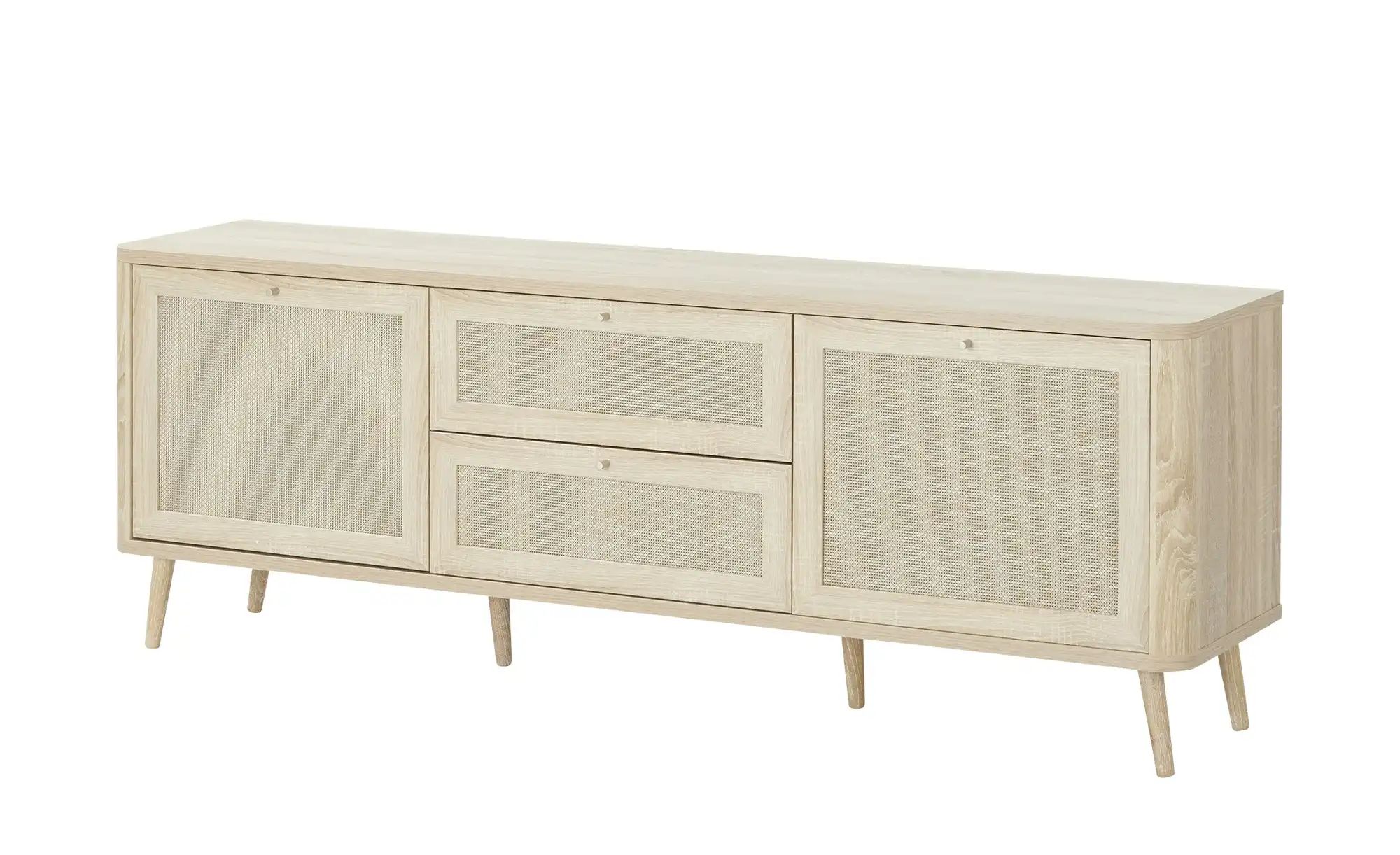 Roomers TV-Lowboard  Rafia Premium ¦ holzfarben ¦ Maße (cm): B: 175 H: 60,3 günstig online kaufen