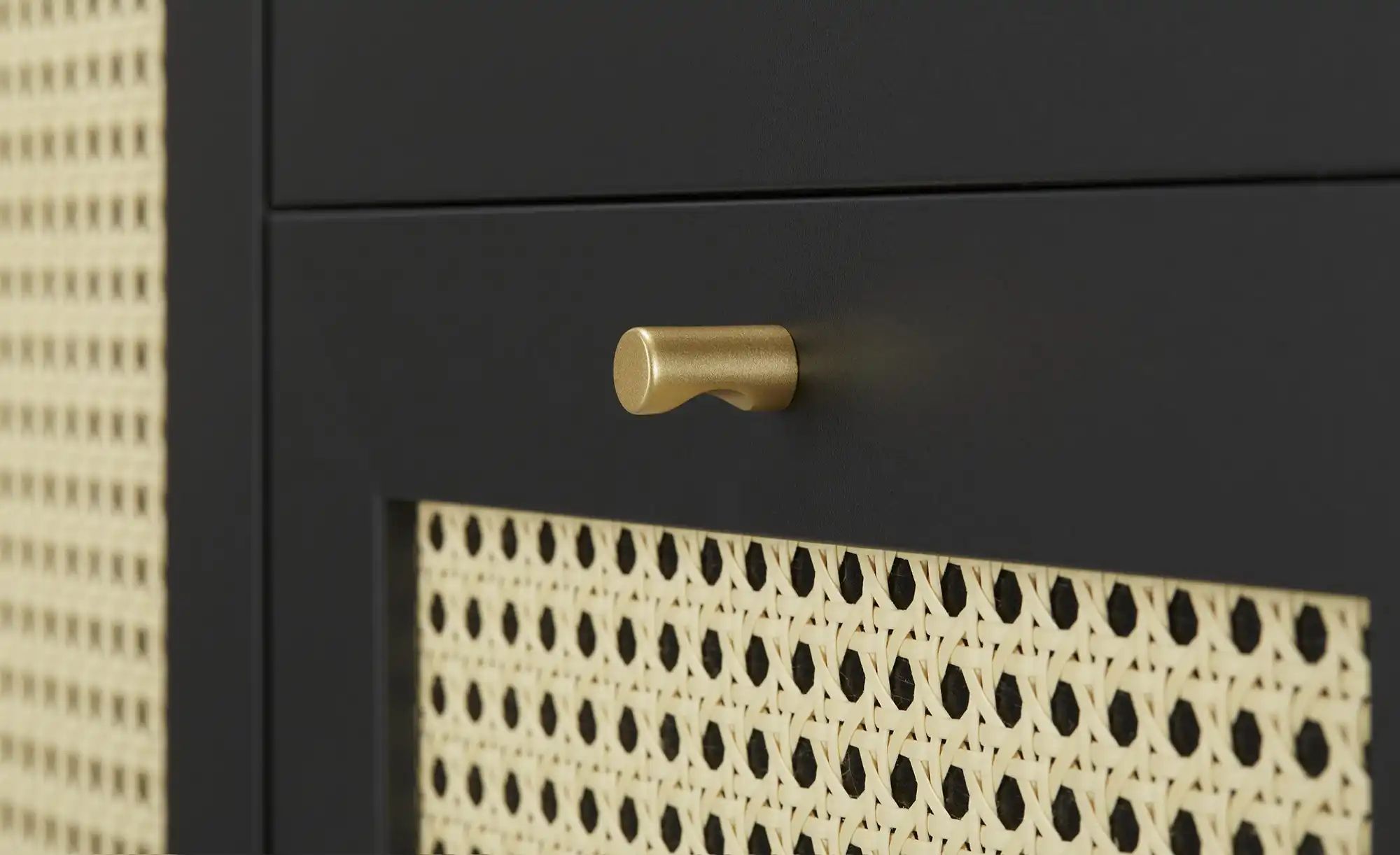 Thumbnail - Roomers Highboard Vienna Premium ¦ schwarz ¦ Maße (cm): B: 80,9 H: 138,6 T: 40.0 Kommoden & Sideboards > Highboards - H...