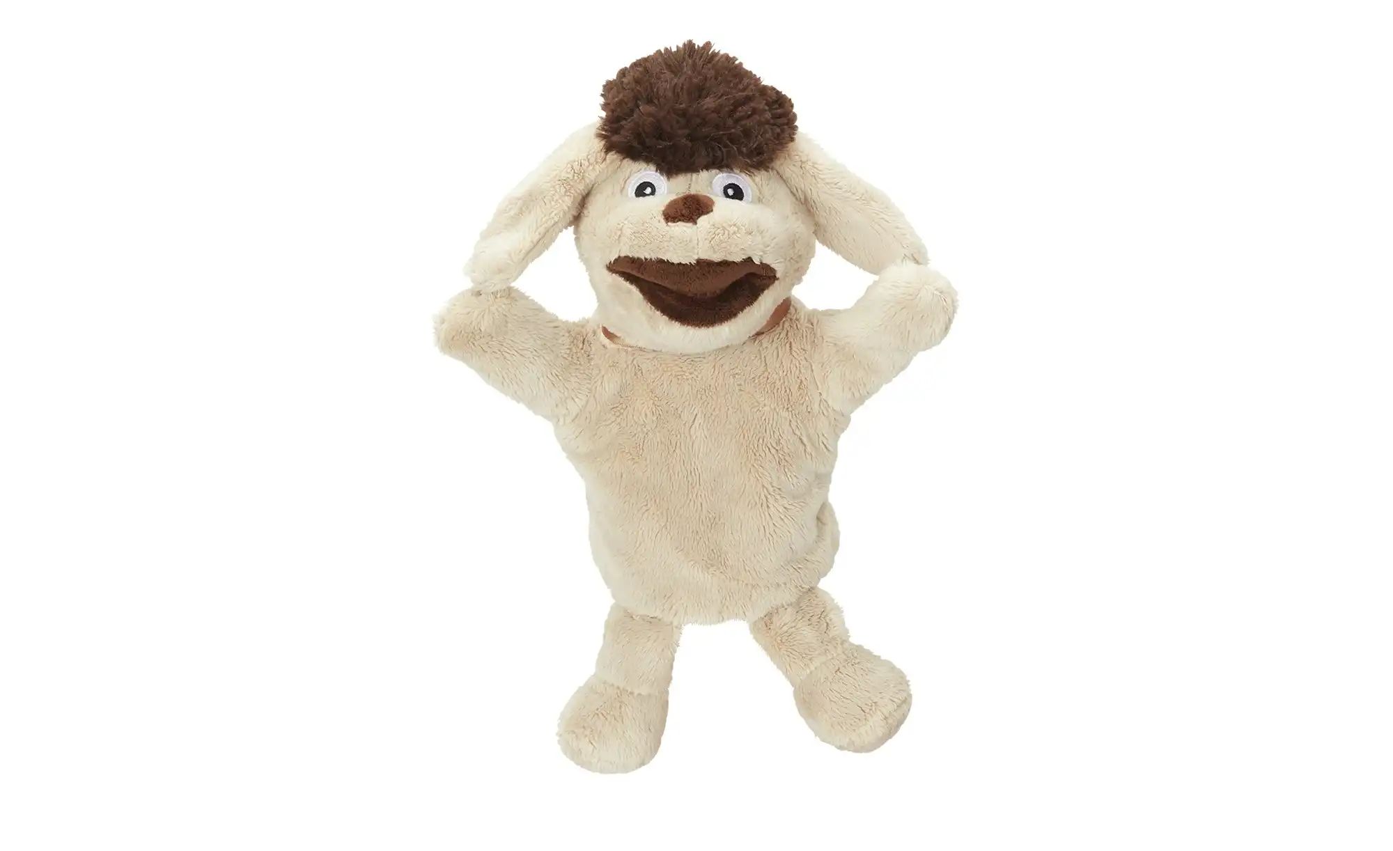 Heunec Handpuppe  Hund Moppi ¦ beige ¦ Obermaterial: 100% recyceltem Polyes günstig online kaufen