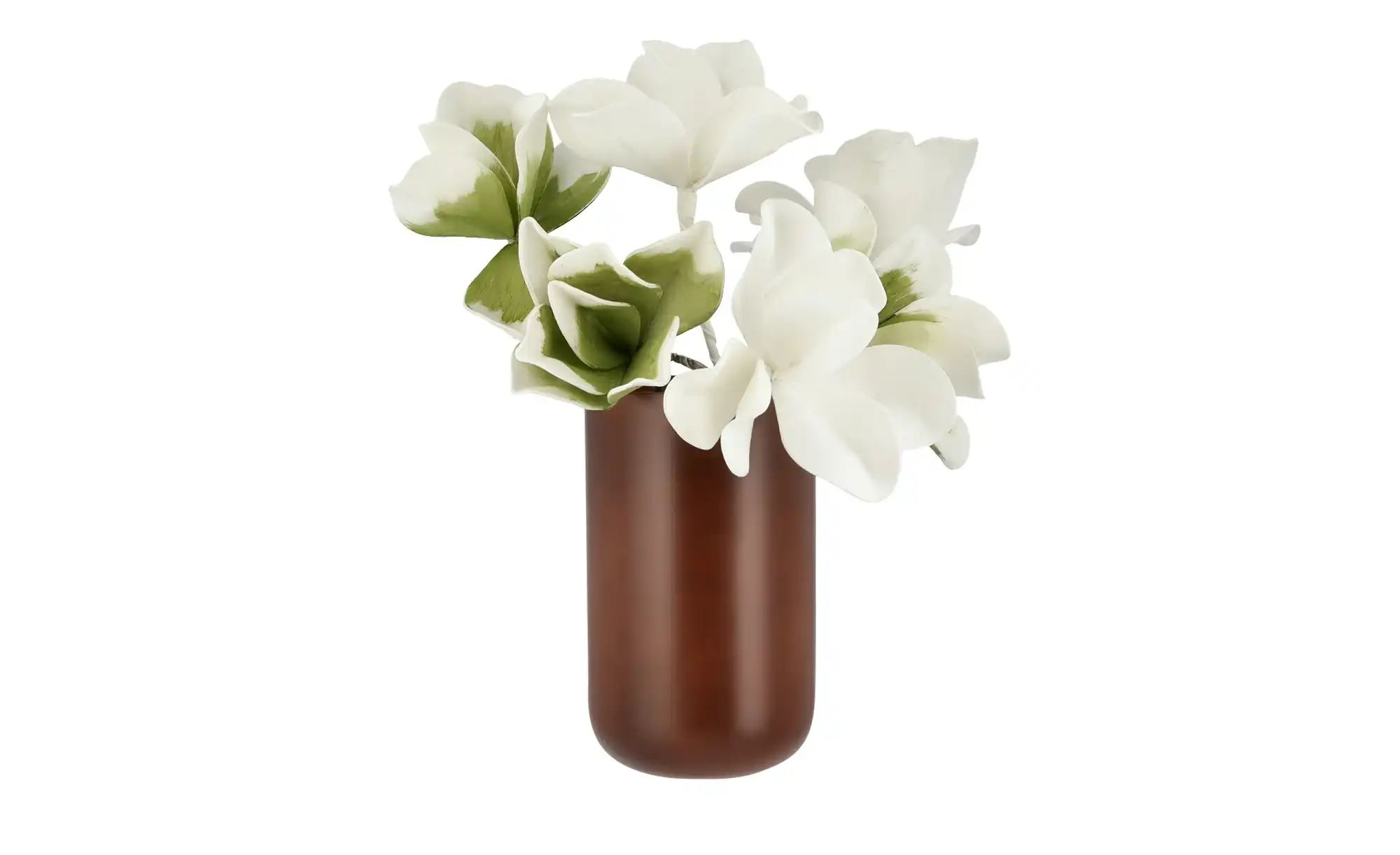 Vase   ¦ braun ¦ Metall ¦ Maße (cm): H: 20  Ø: 13 Accessoires > Vasen - Höf günstig online kaufen