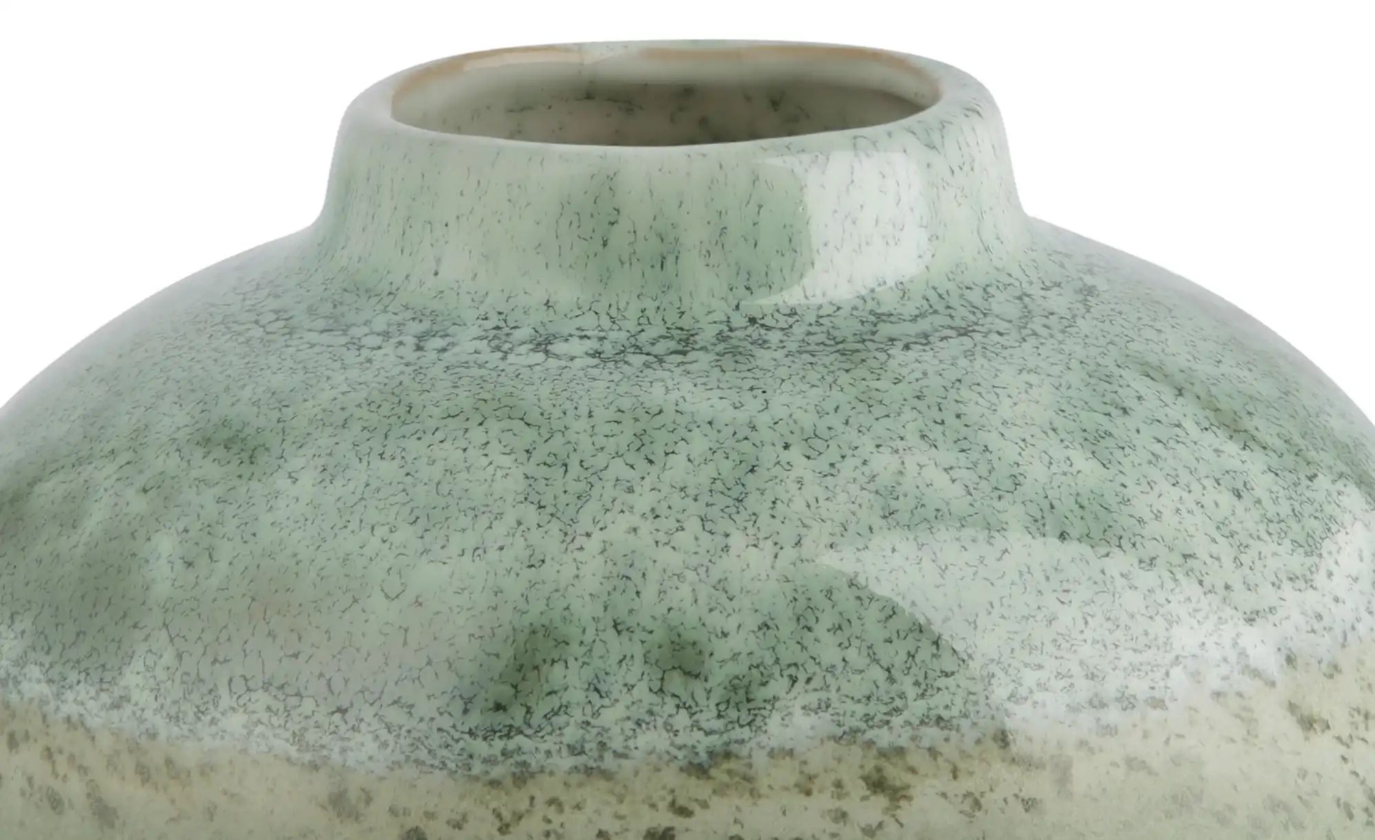 Vase   ¦ grau ¦ Steingut ¦ Maße (cm): H: 15,5  Ø: 13 Accessoires > Vasen - günstig online kaufen