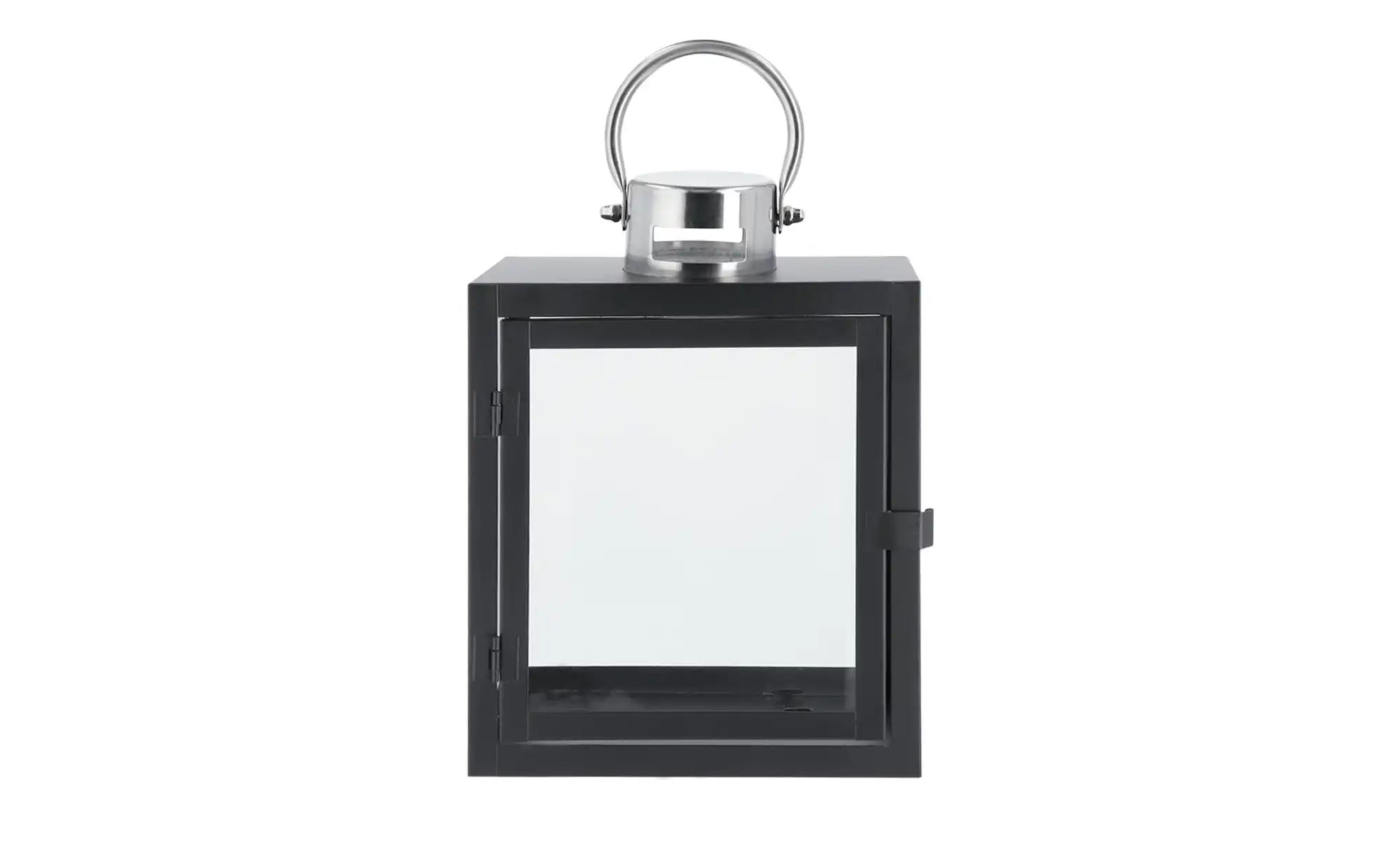 Laterne   ¦ schwarz ¦ Eisen,Glas ¦ Maße (cm): B: 18,4 H: 24,5 T: 10.0 Acces günstig online kaufen