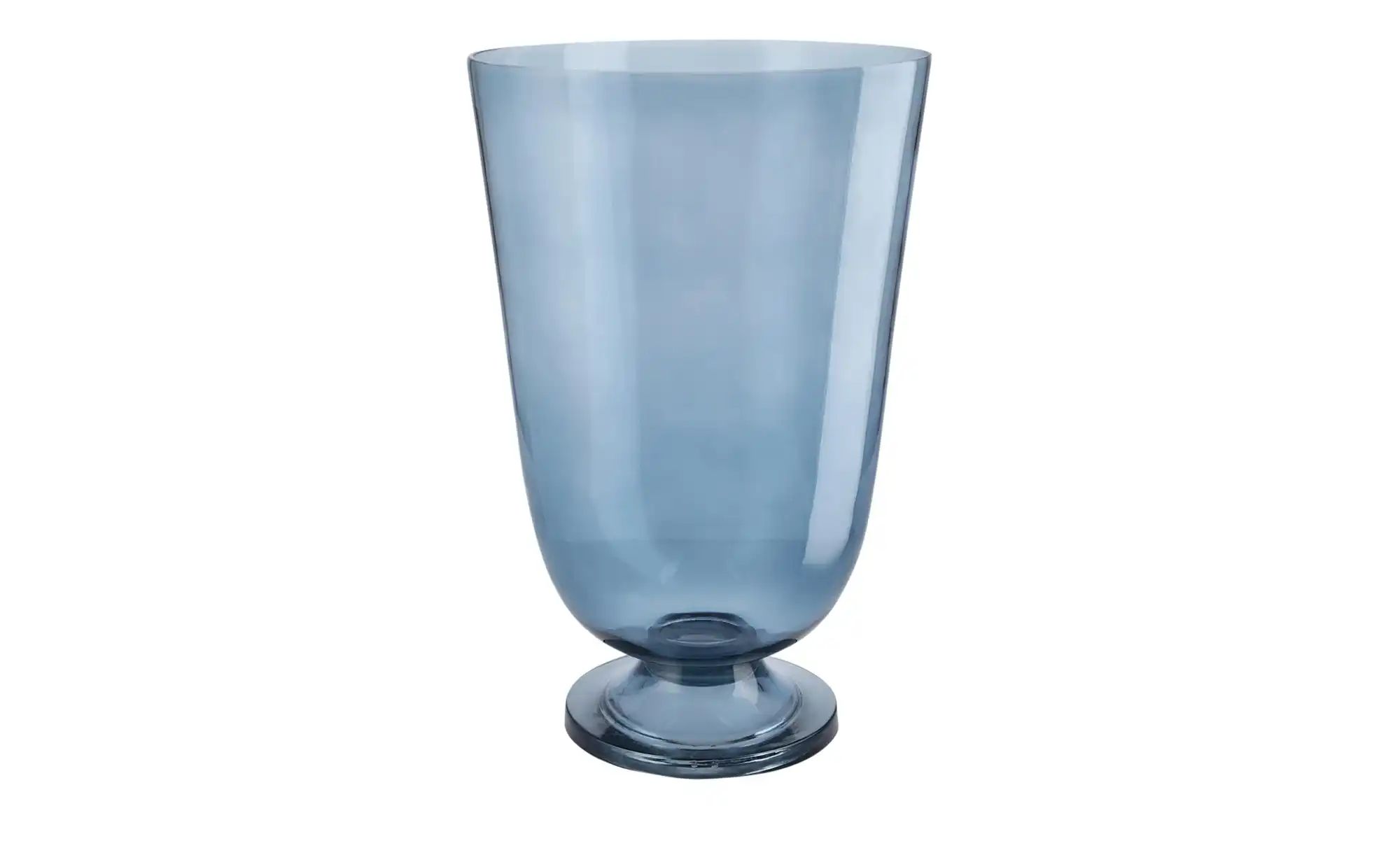 Windlicht ¦ blau ¦ Glas ¦ Maße (cm): H: 45,8  Ø: 29.7 Accessoires > Kerzen günstig online kaufen