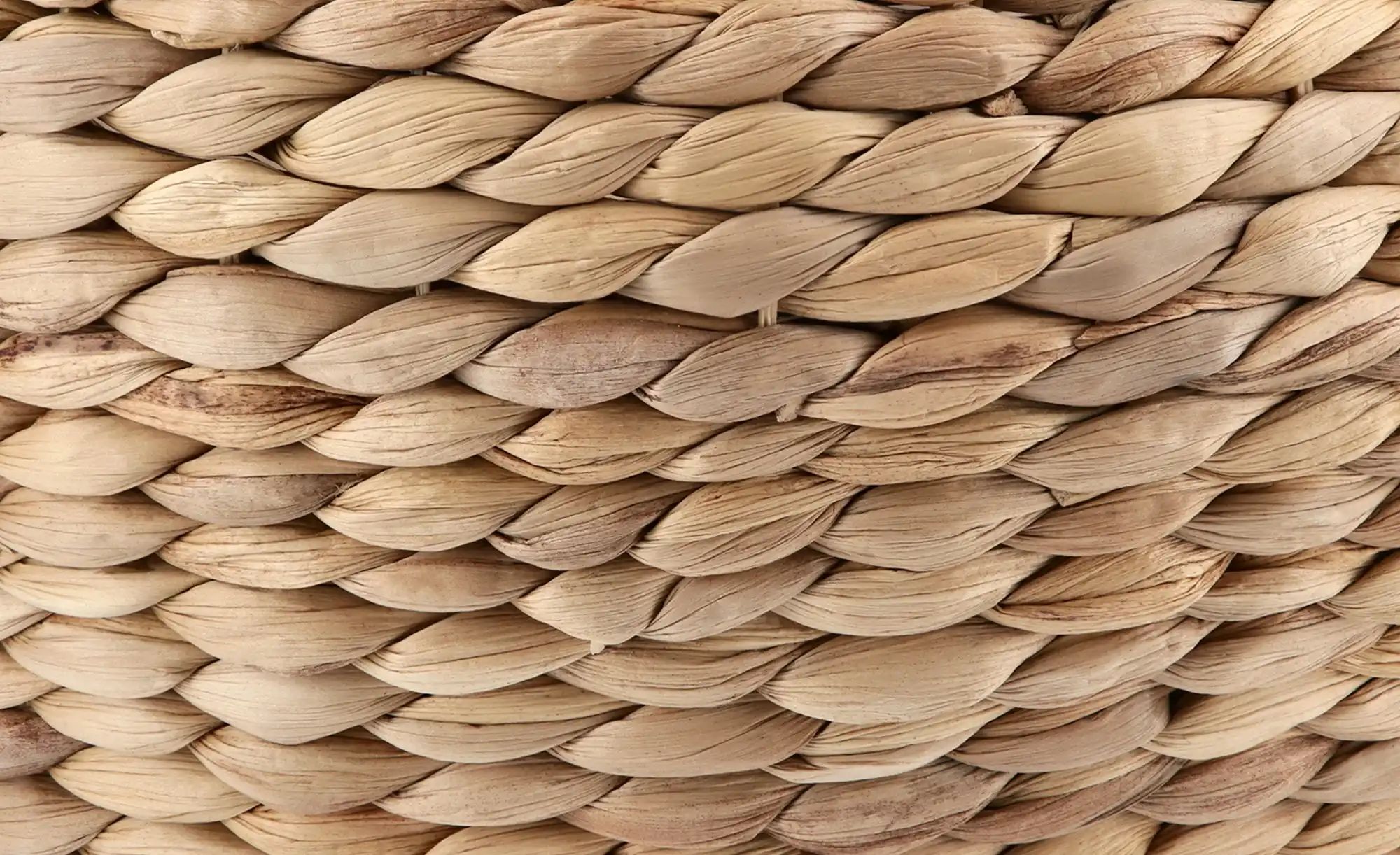 Übertopf   ¦ braun ¦ Wasserhyazinthe,Kunststoff,Metall ¦ Maße (cm): H: 28 günstig online kaufen