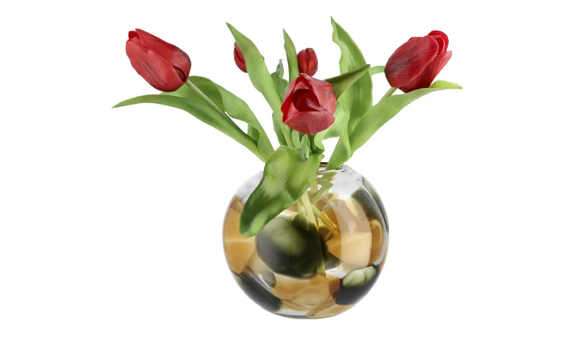 Thumbnail - Peill+Putzler Vase   ¦ grün ¦ Glas ¦ Maße (cm): H: 13  Ø: 15 Accessoires > Vasen - Höffner