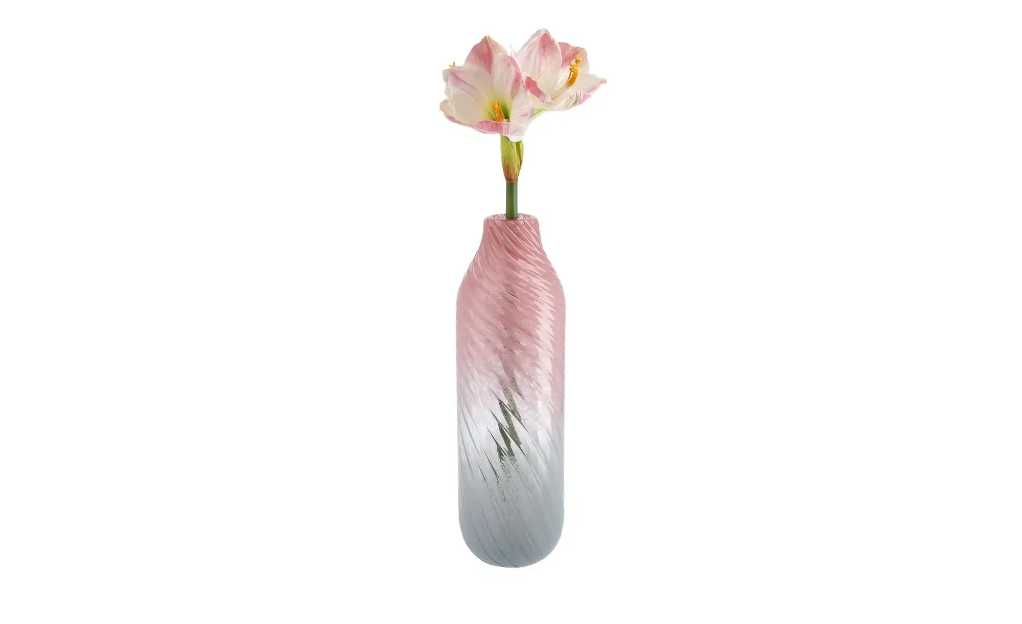 Vase ¦ rosa/pink ¦ Glas ¦ Maße (cm): H: 45,5  Ø: 14 Accessoires > Vasen - H günstig online kaufen