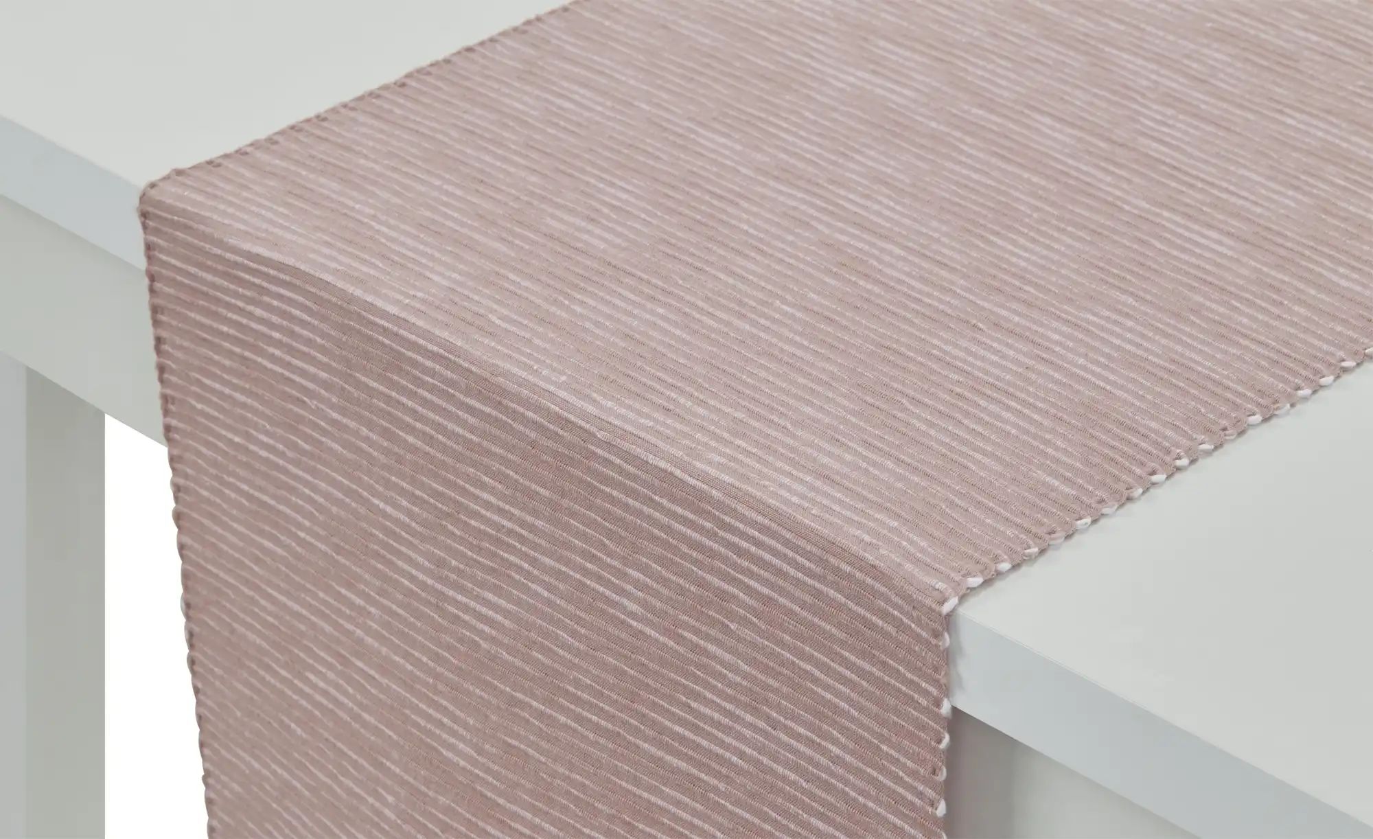 Thumbnail - HOME STORY Tischläufer Greta ¦ rosa/pink ¦ 100% Baumwolle ¦ Maße (cm): B: 40 Tischwäsche & Küchentextilien > Tischläufe...