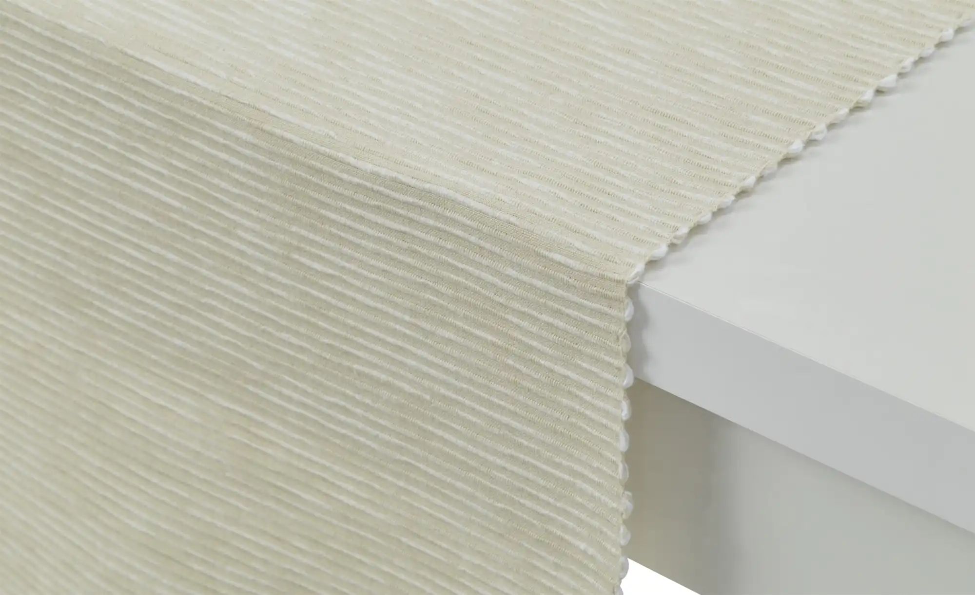 Thumbnail - HOME STORY Tischläufer  Greta ¦ beige ¦ 100% Baumwolle ¦ Maße (cm): B: 40 Tischwäsche & Küchentextilien > Tischläufer - ...