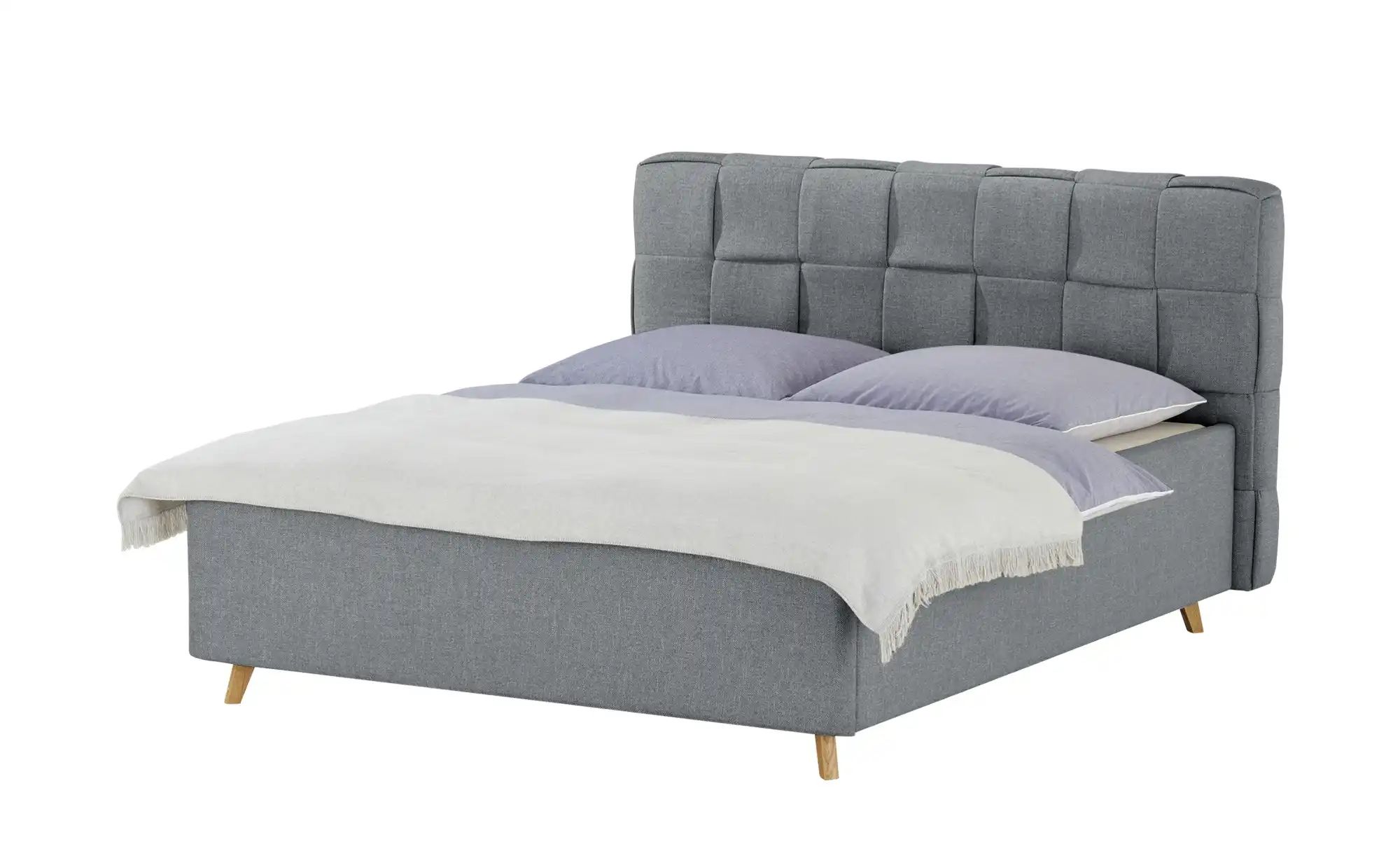 meinBett Polsterbettgestell  Veifa ¦ grau ¦ Maße (cm): B: 186 H: 103 Betten günstig online kaufen