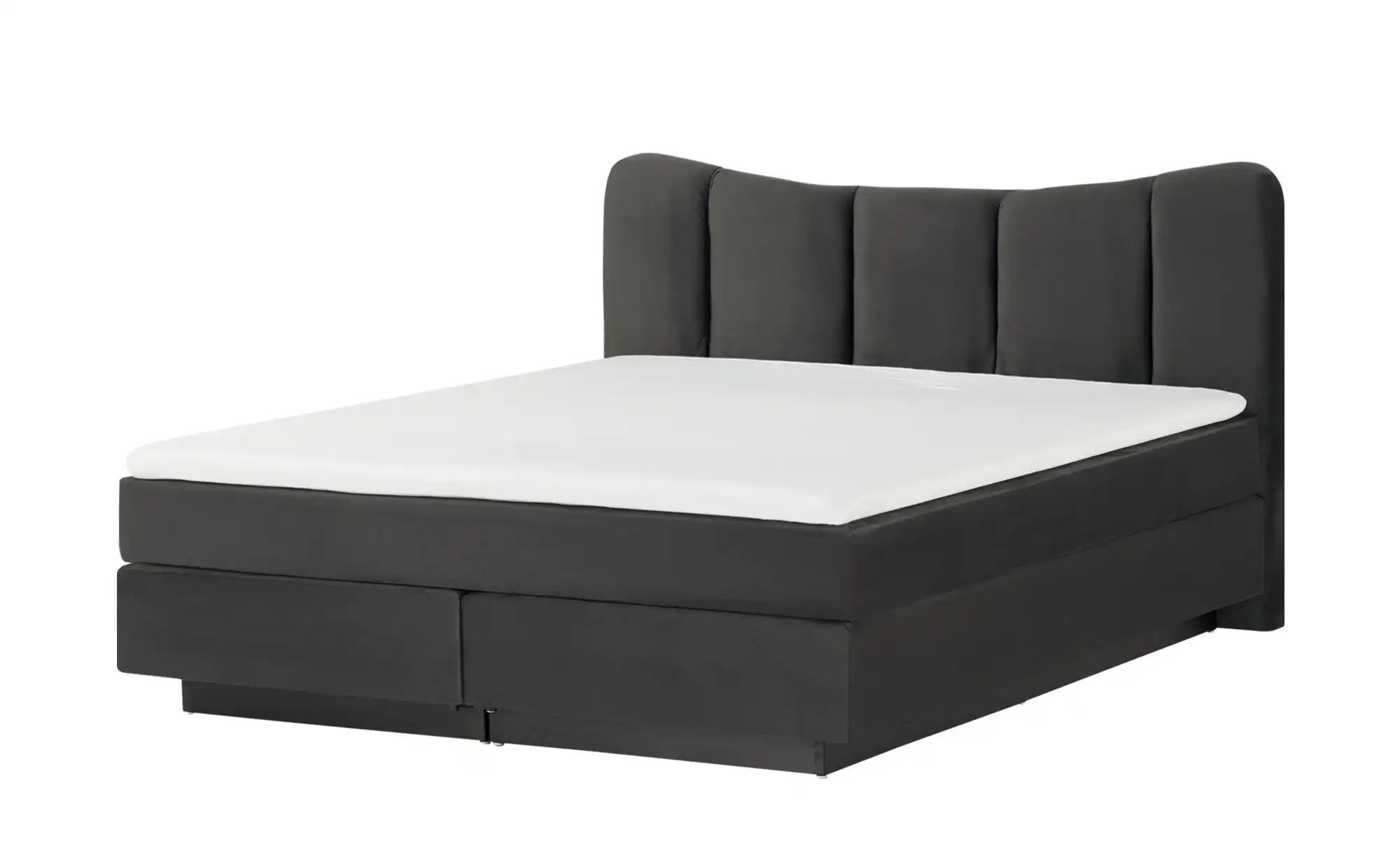 Boxspringbett  Dalur ¦ grau ¦ Maße (cm): B: 160 H: 110 Betten > Boxspringbe günstig online kaufen