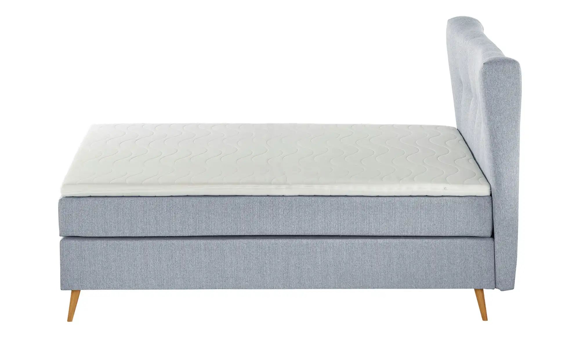 Boxspringbett  Ferill ¦ grau ¦ Maße (cm): B: 197 H: 122 Betten > Boxspringb günstig online kaufen
