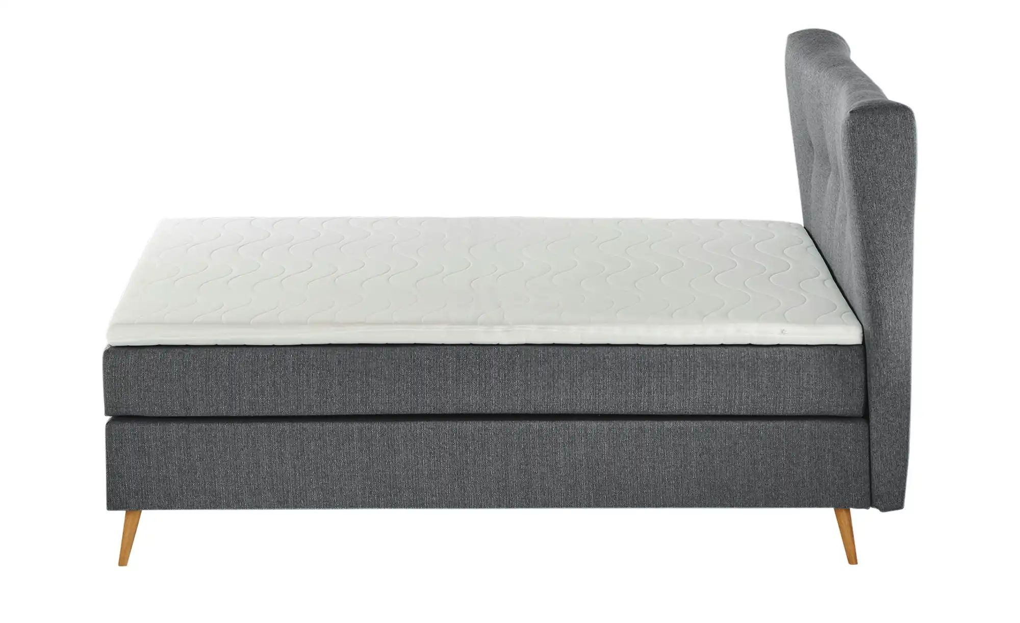 Boxspringbett  Ferill ¦ grau ¦ Maße (cm): B: 157 H: 122 Betten > Einzelbett günstig online kaufen