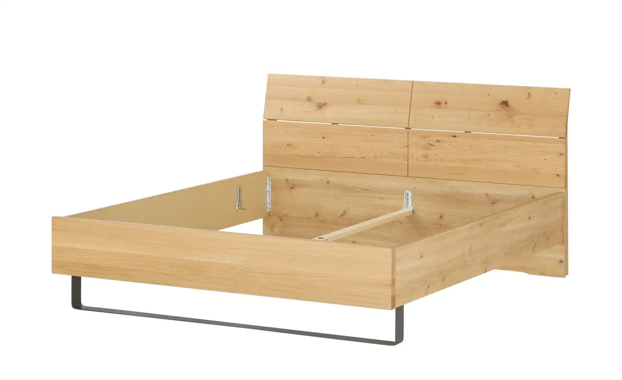 Woodford Bettgestell teilmassiv Smilla ¦ holzfarben ¦ Maße (cm): B: 189 H: günstig online kaufen