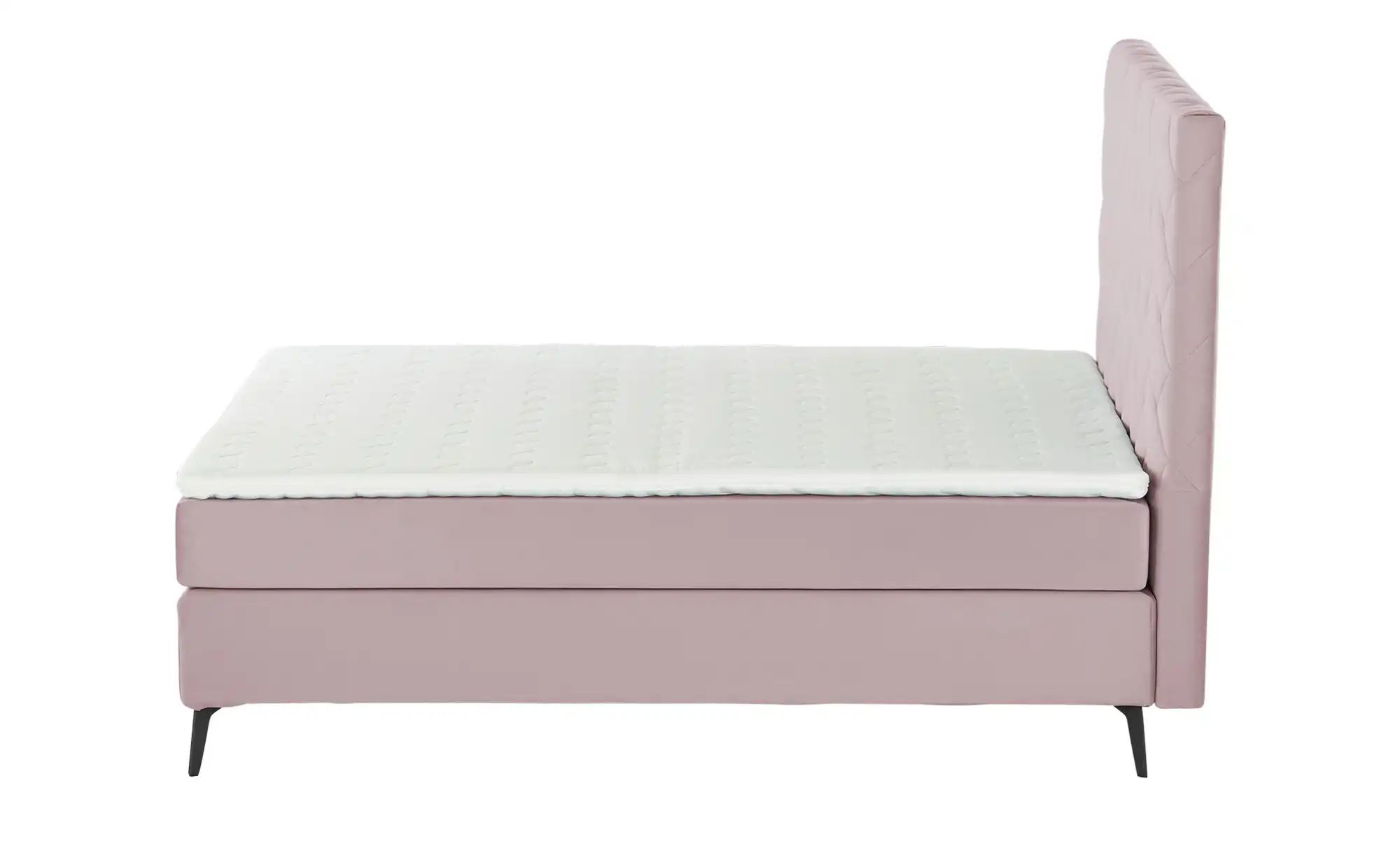 Boxspringbett  Weave ¦ rosa/pink ¦ Maße (cm): B: 160 H: 122 Betten > Boxspr günstig online kaufen